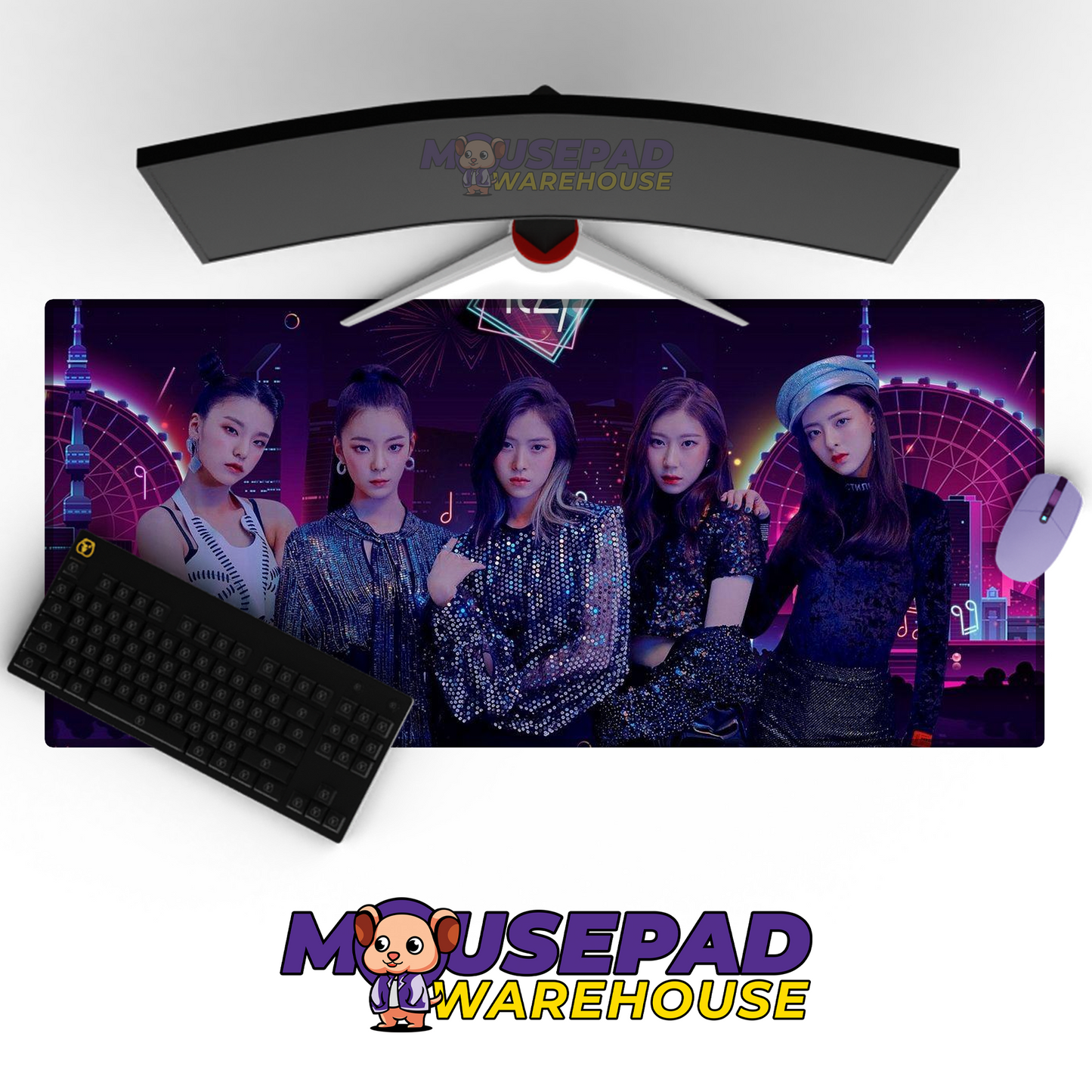 ITZY V3 Mousepad Mockup