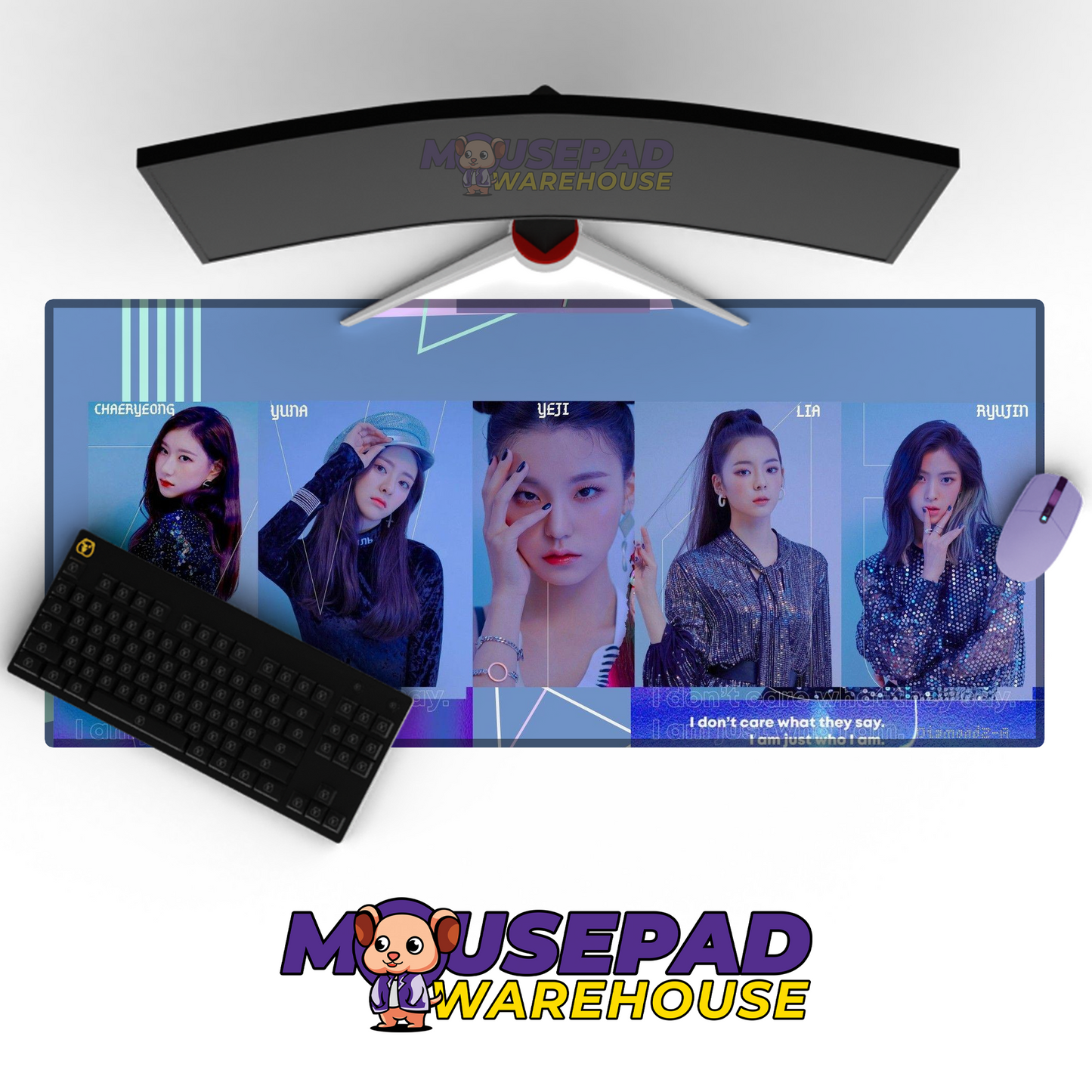 ITZY V6 Mousepad Mockup
