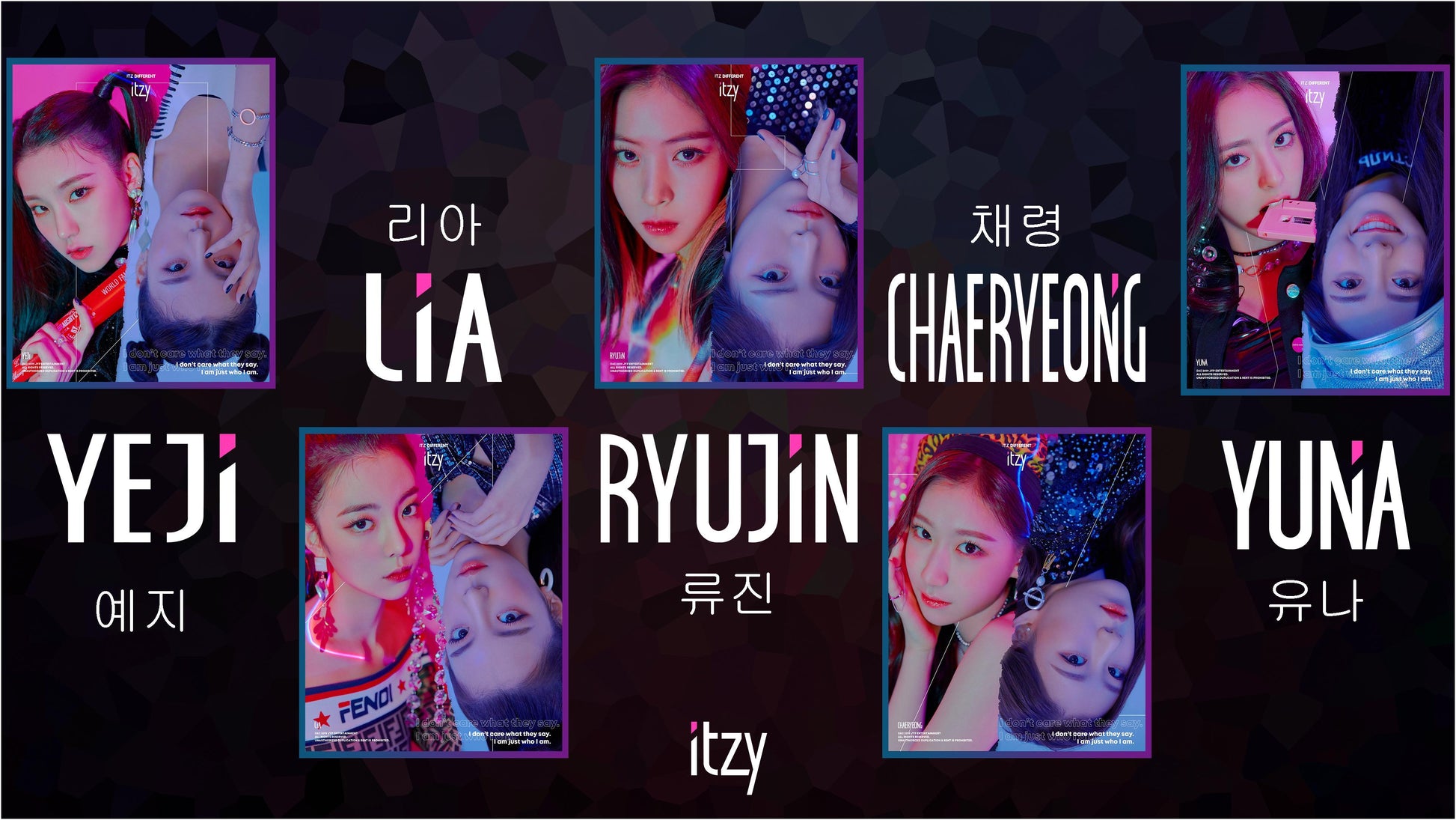 ITZY V7 Mousepad