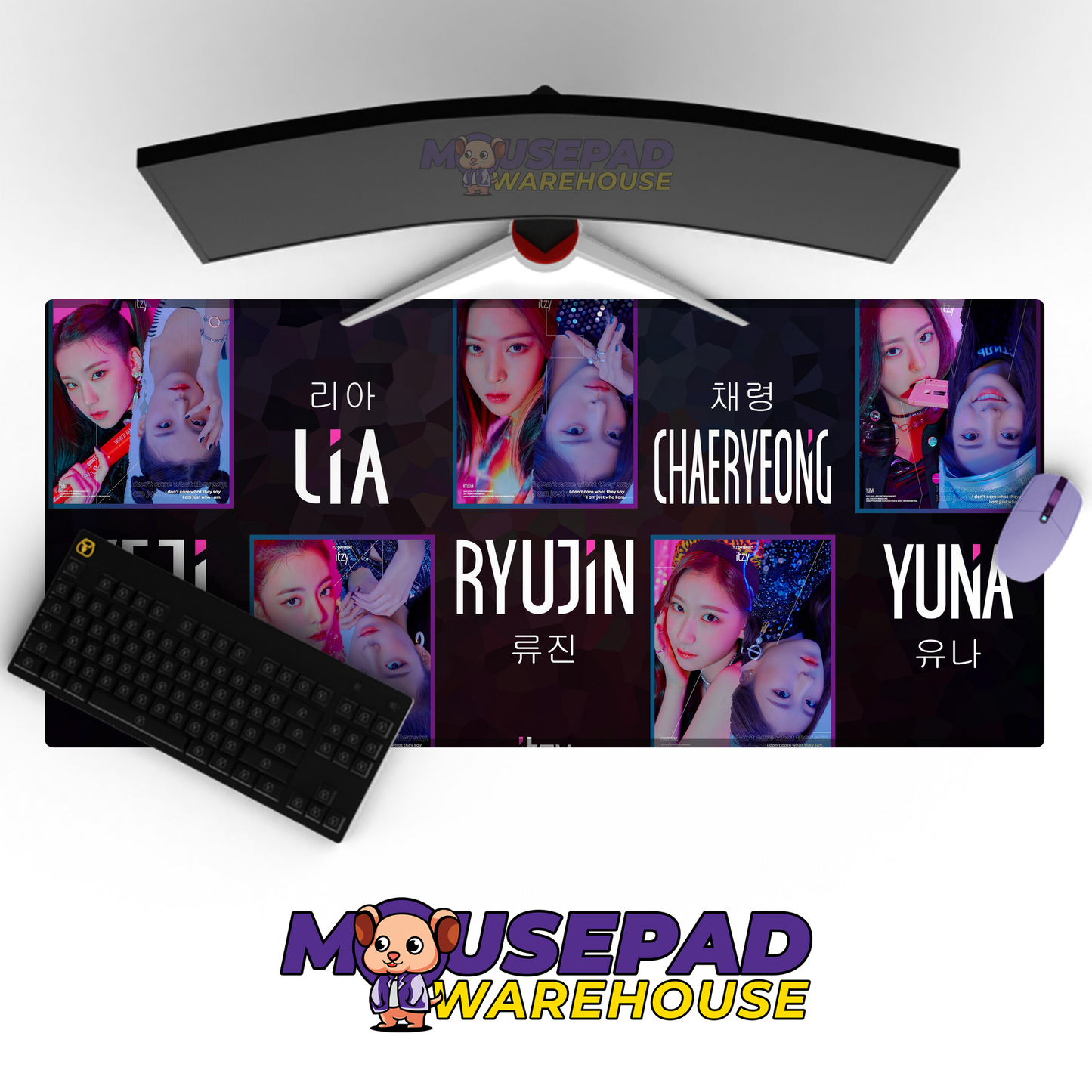 ITZY V7 Mousepad Mockup