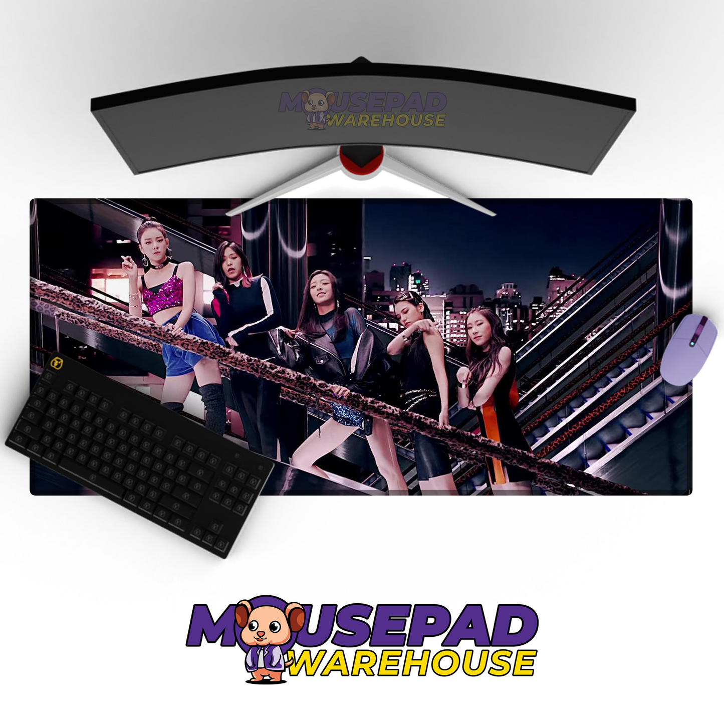 ITZY V9 Mousepad Mockup
