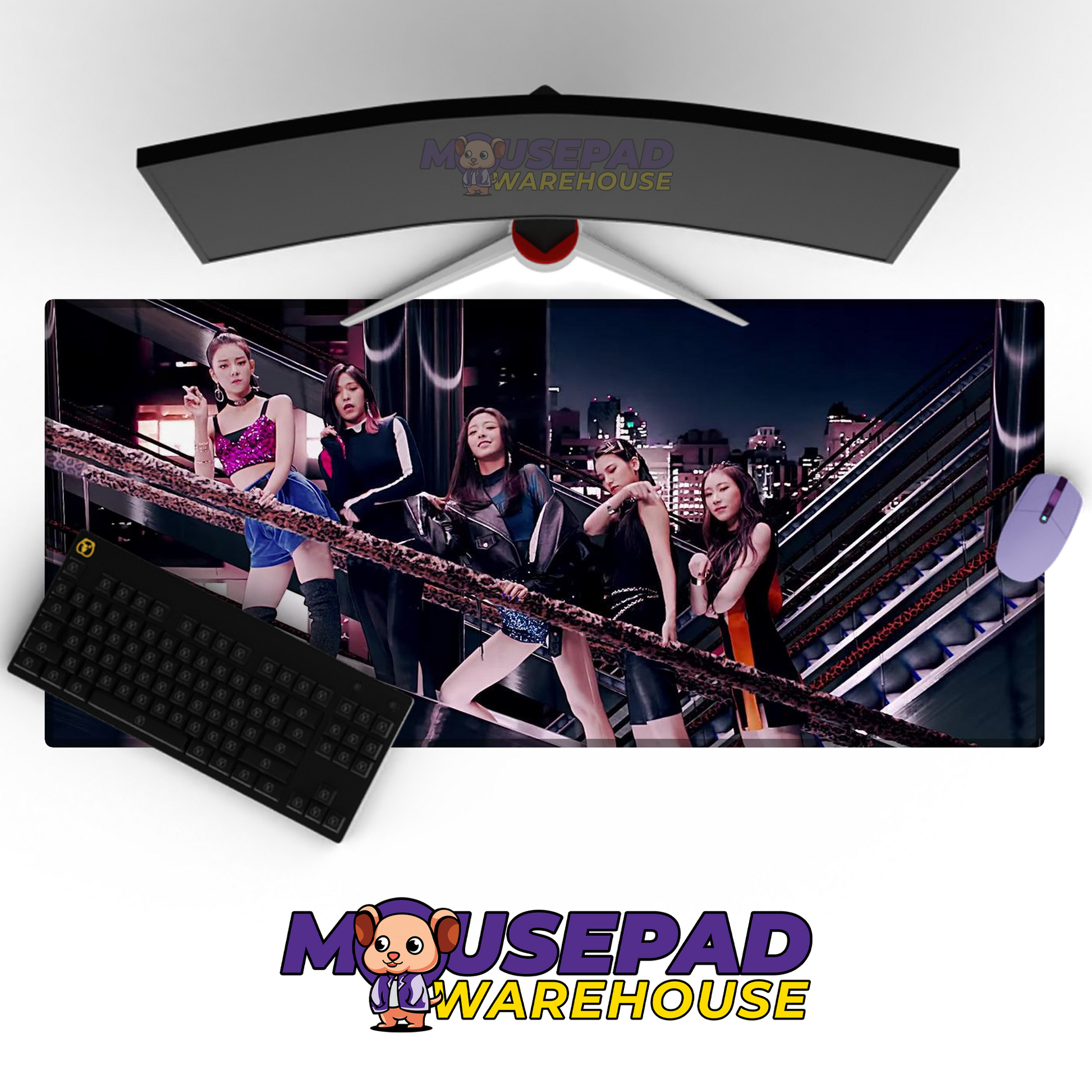 ITZY V9 Mousepad Mockup