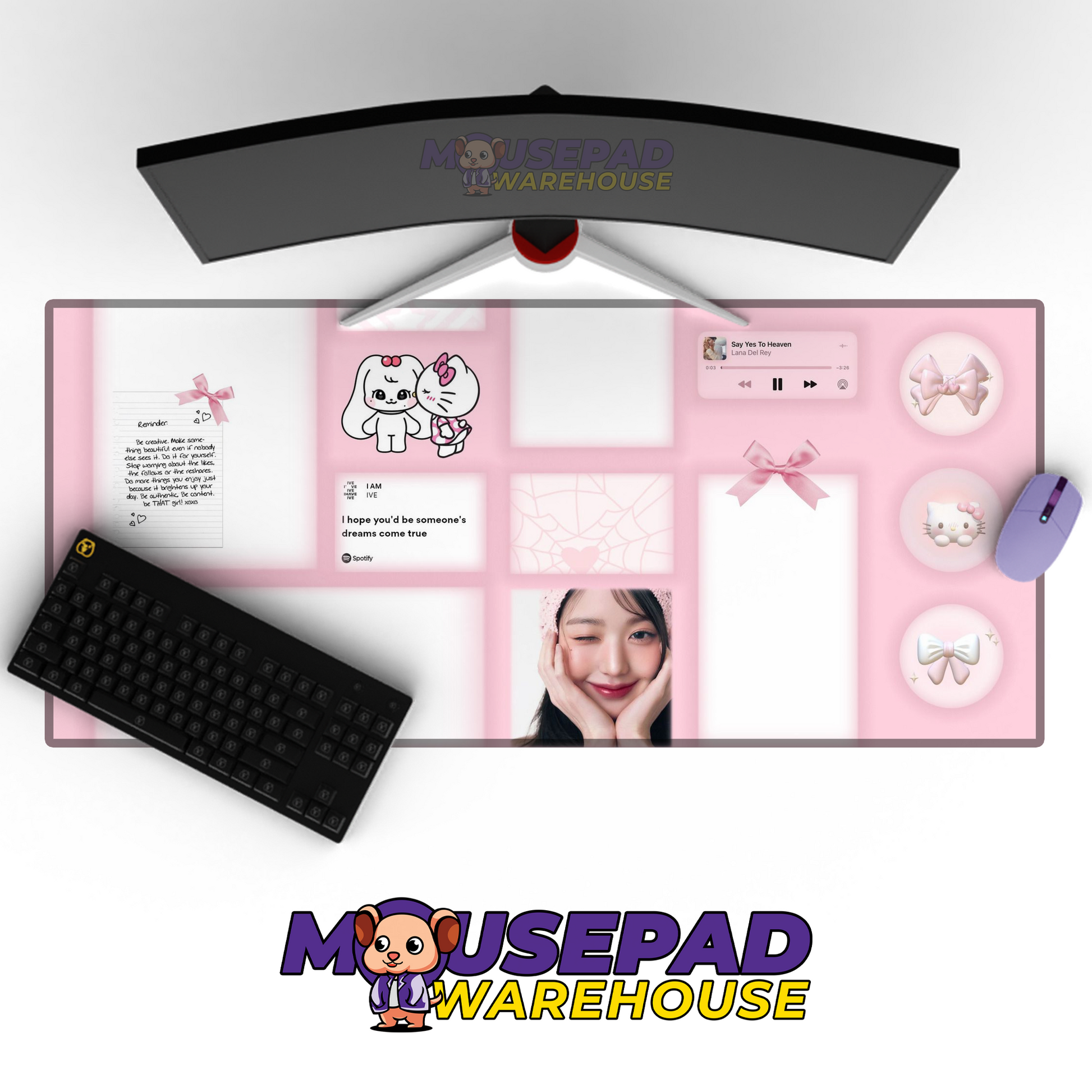 IVE V28 Mousepad Mockup