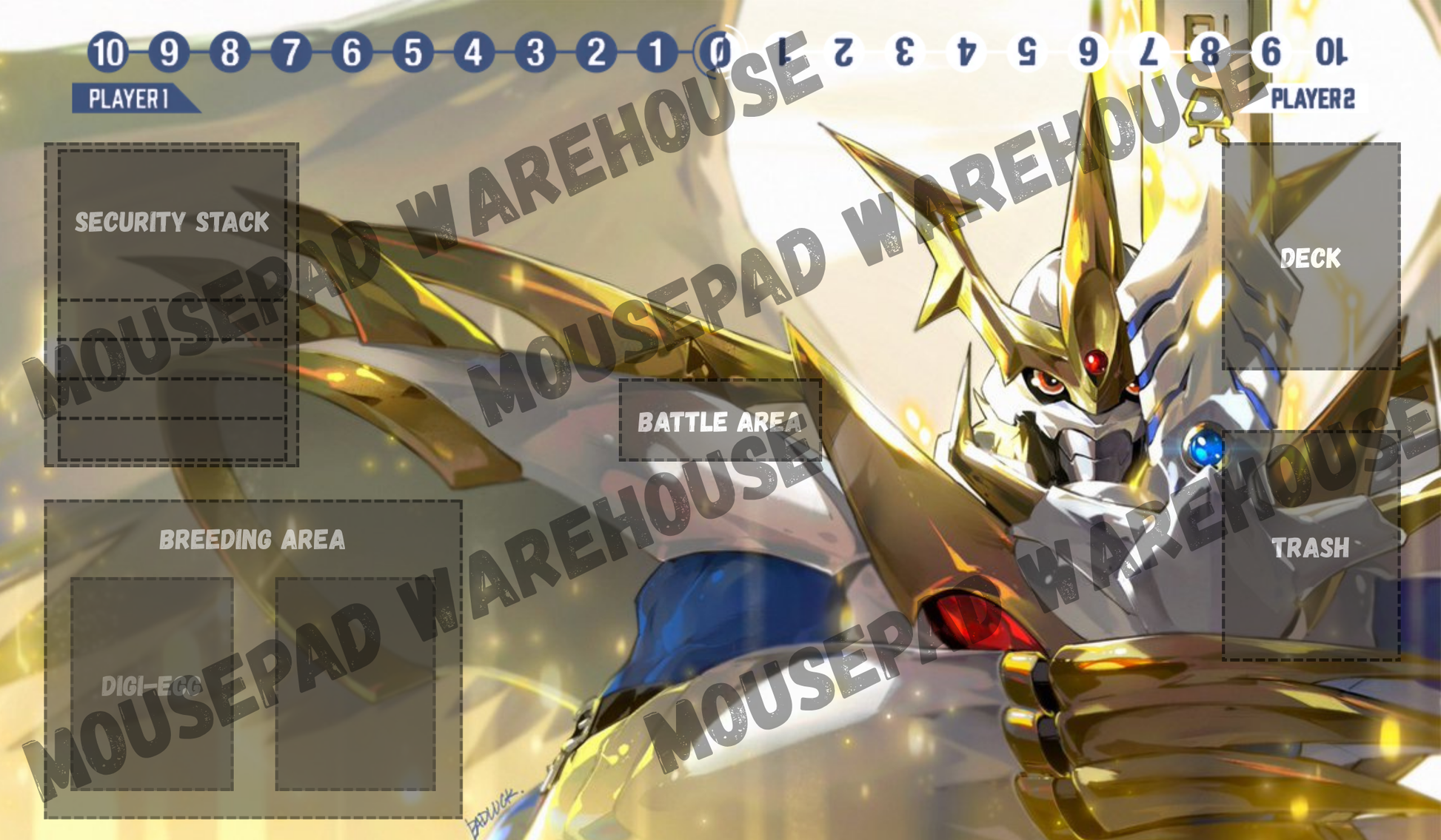 Imperialdramon Paladin Mode Digimon Card Game Playmat