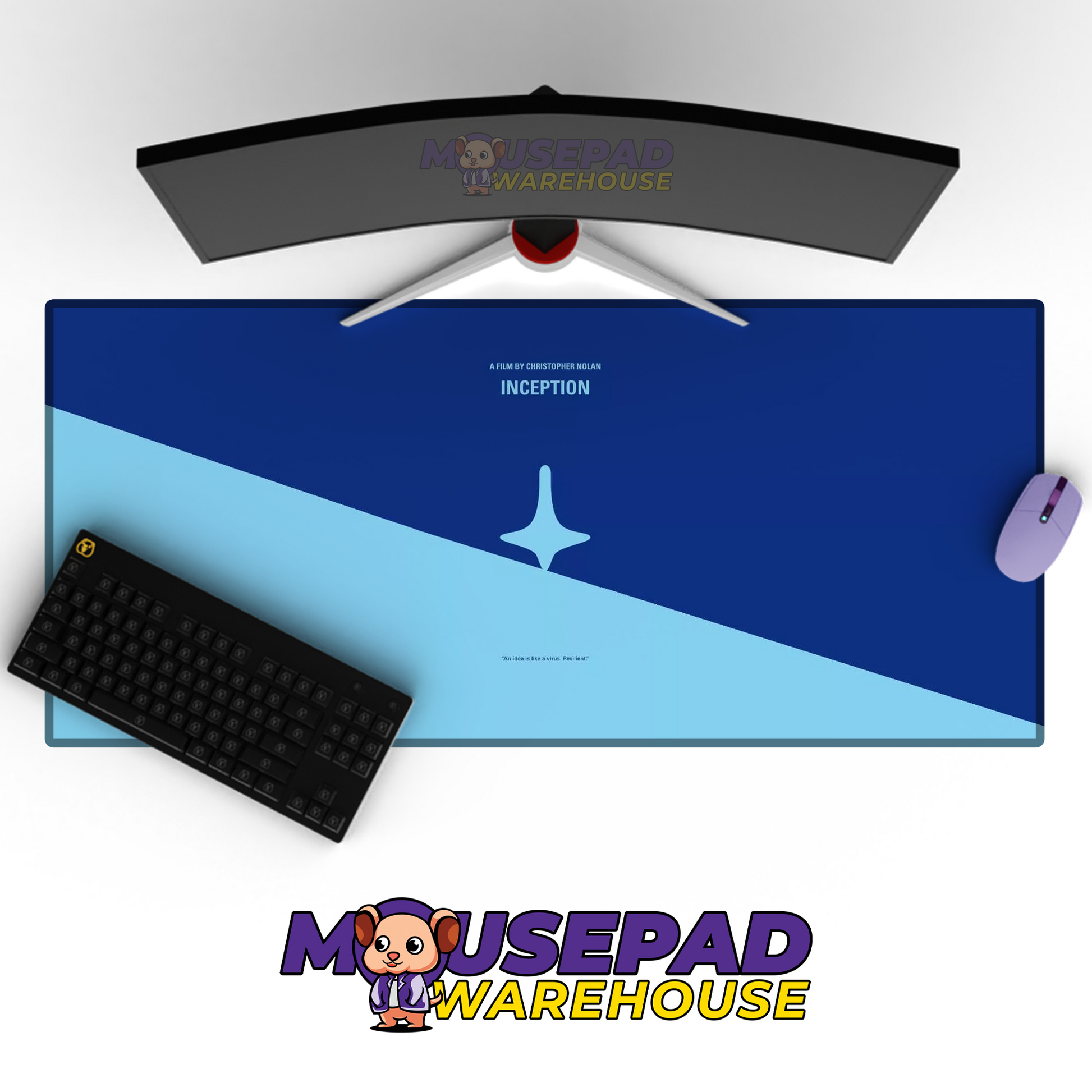 Inception V21 Mousepad Mockup
