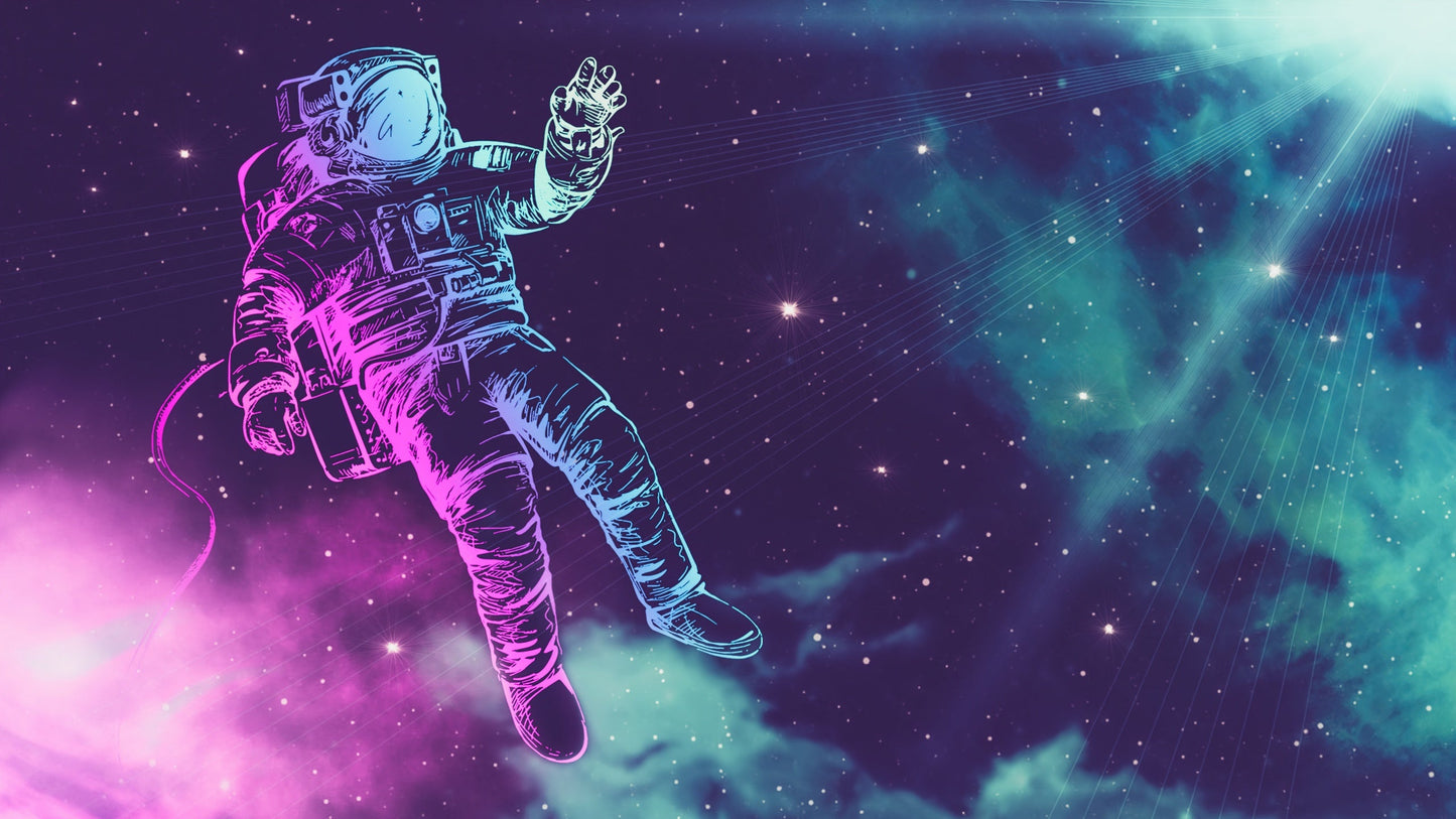 Infinite Nebula Cosmos Mousepad