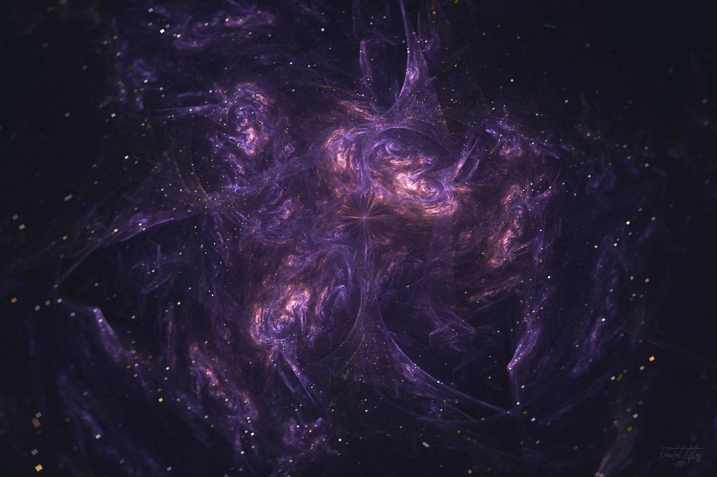 Infinite Orbit Galaxy Stars Space Mousepad