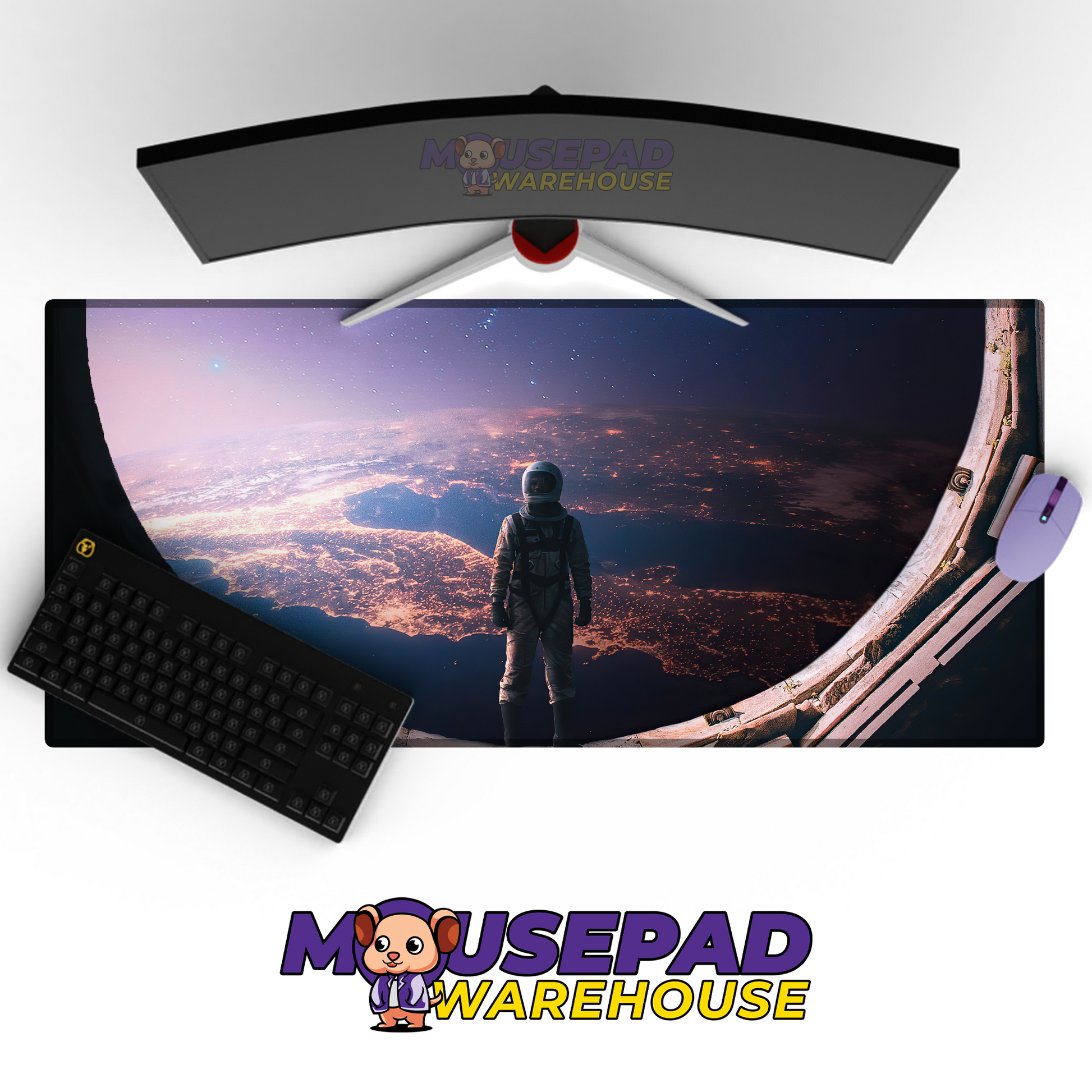 Interstellar V8 Mousepad Mockup