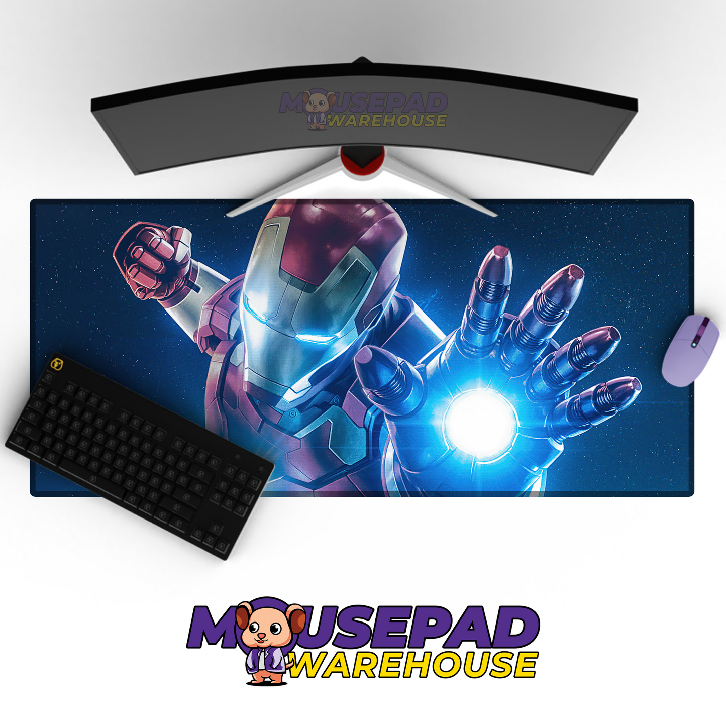 Iron Man V13 Mousepad Mockup