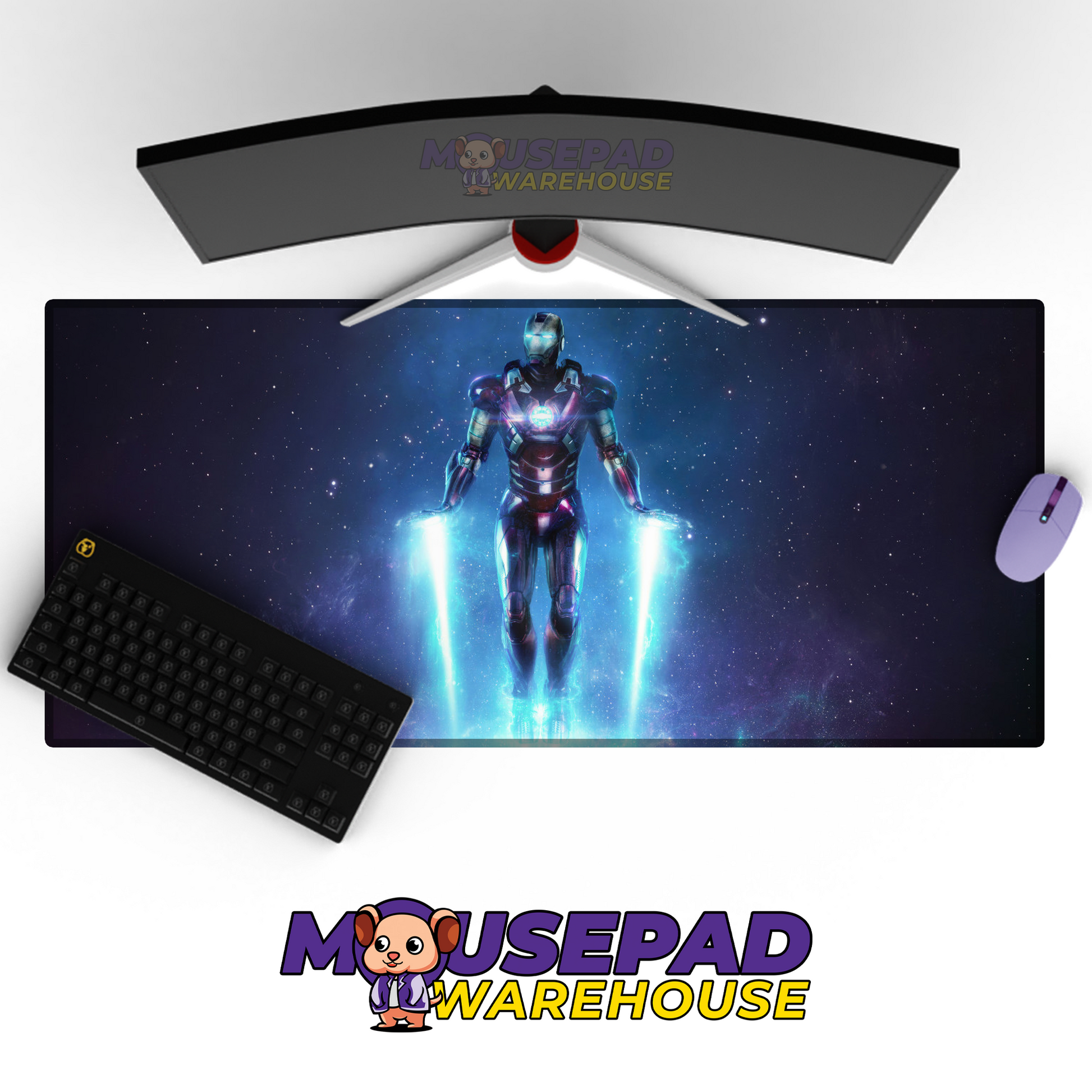 Iron Man V14 Mousepad Mockup