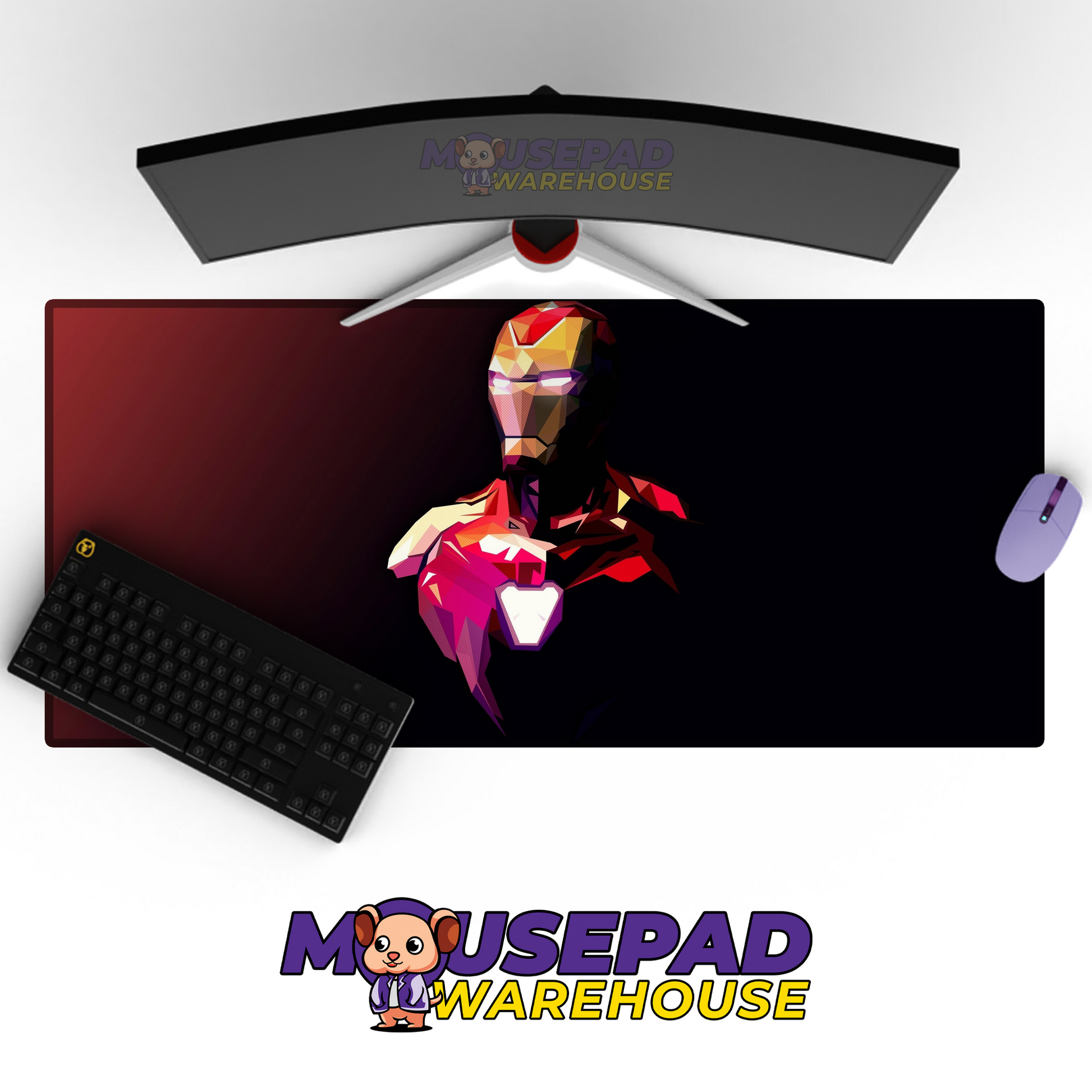 Iron Man V17 Mousepad Mockup