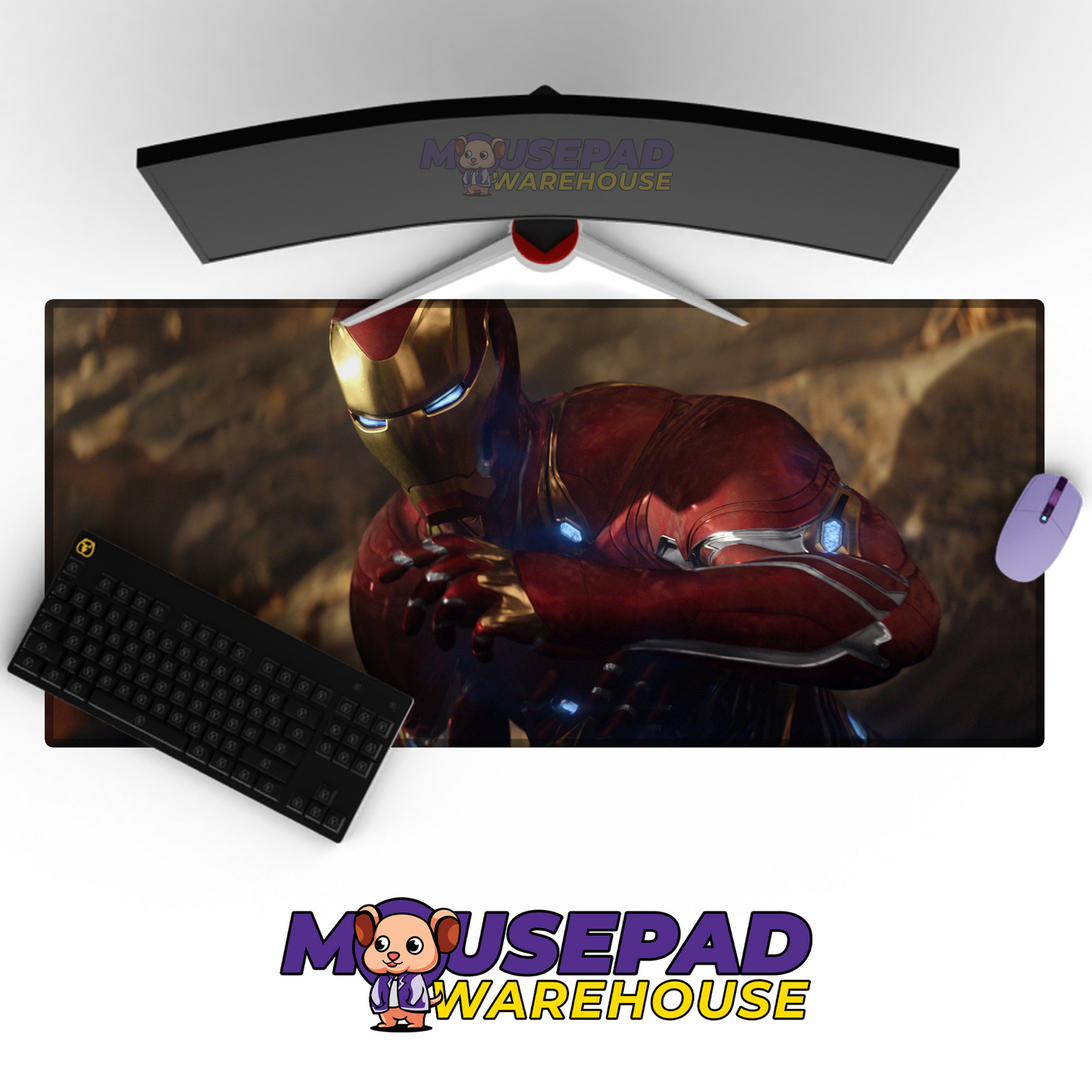 Iron Man V28 Mousepad Mockup