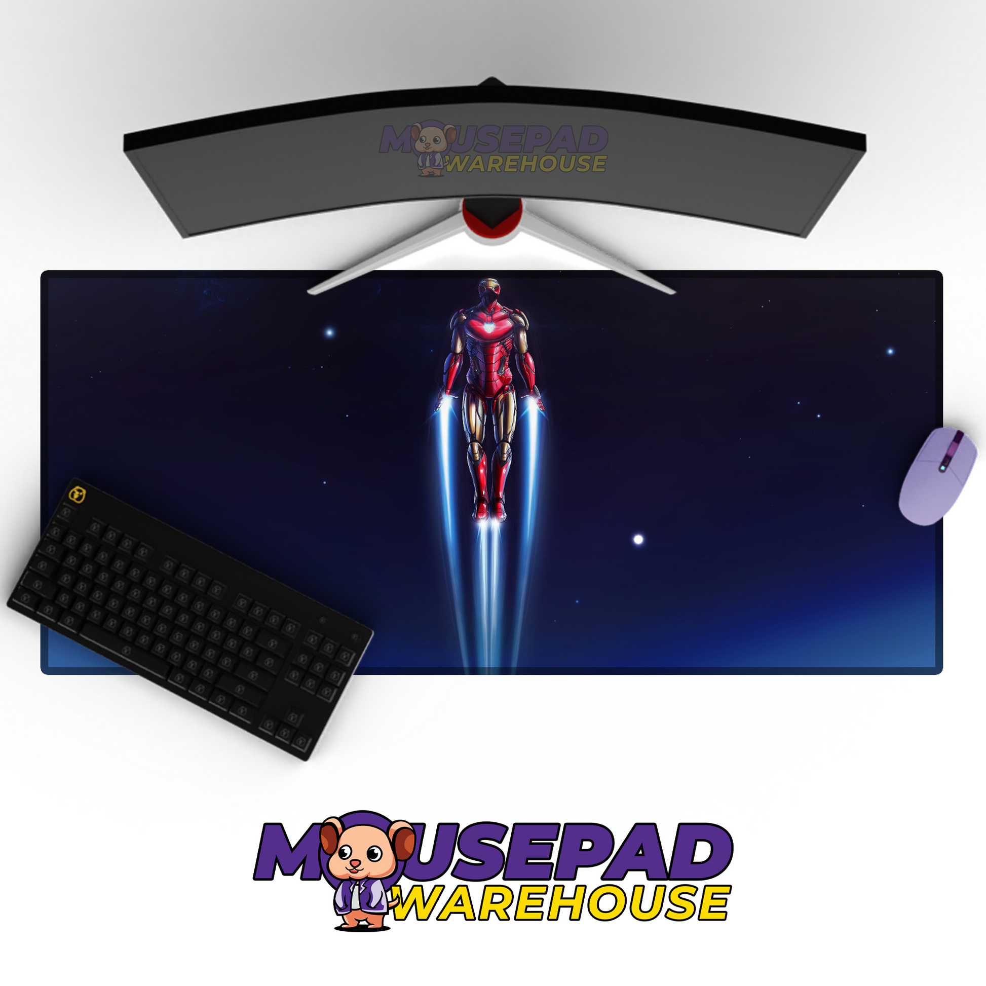 Iron Man V2 Mousepad Mockup