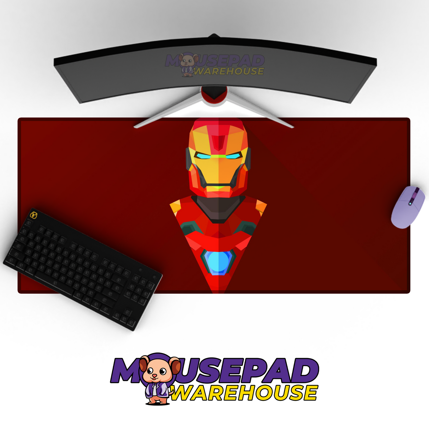 Iron Man V30 Mousepad Mockup