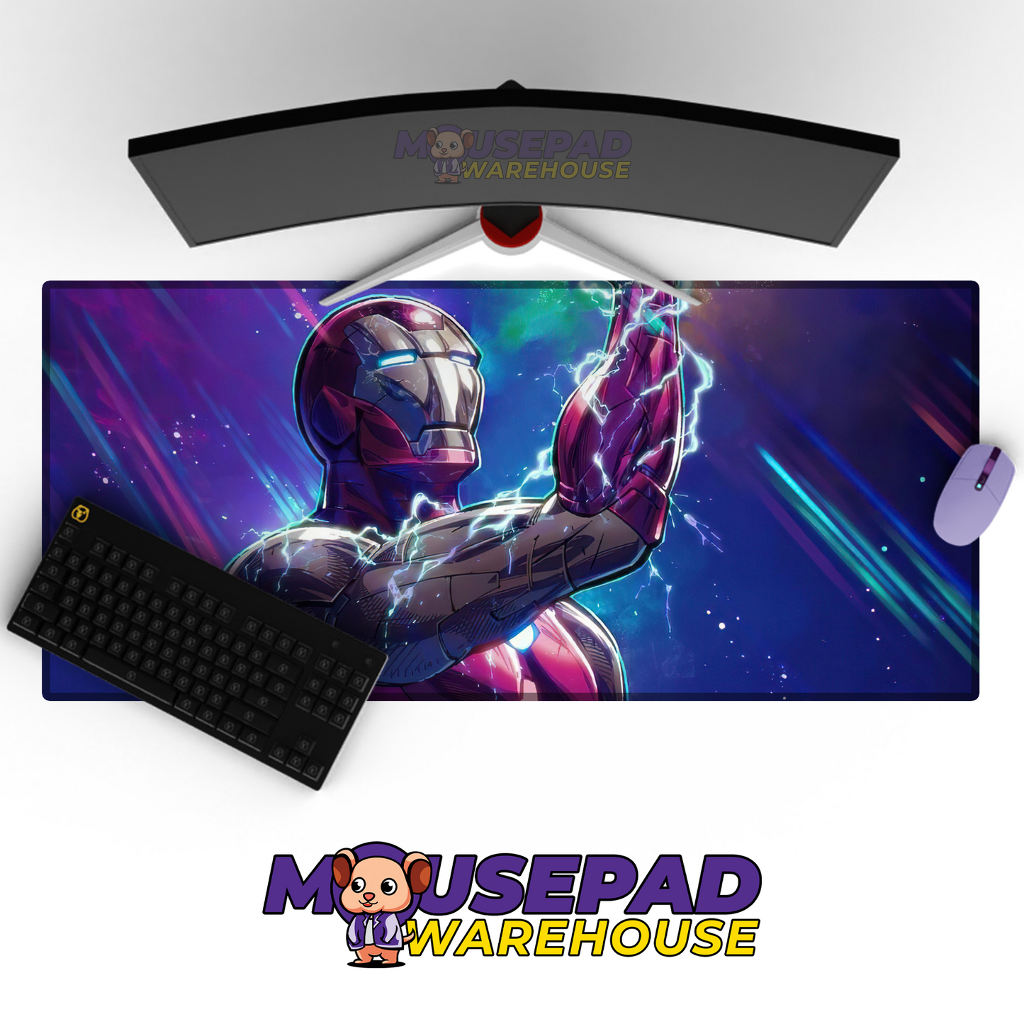 Iron Man V31 Mousepad Mockup
