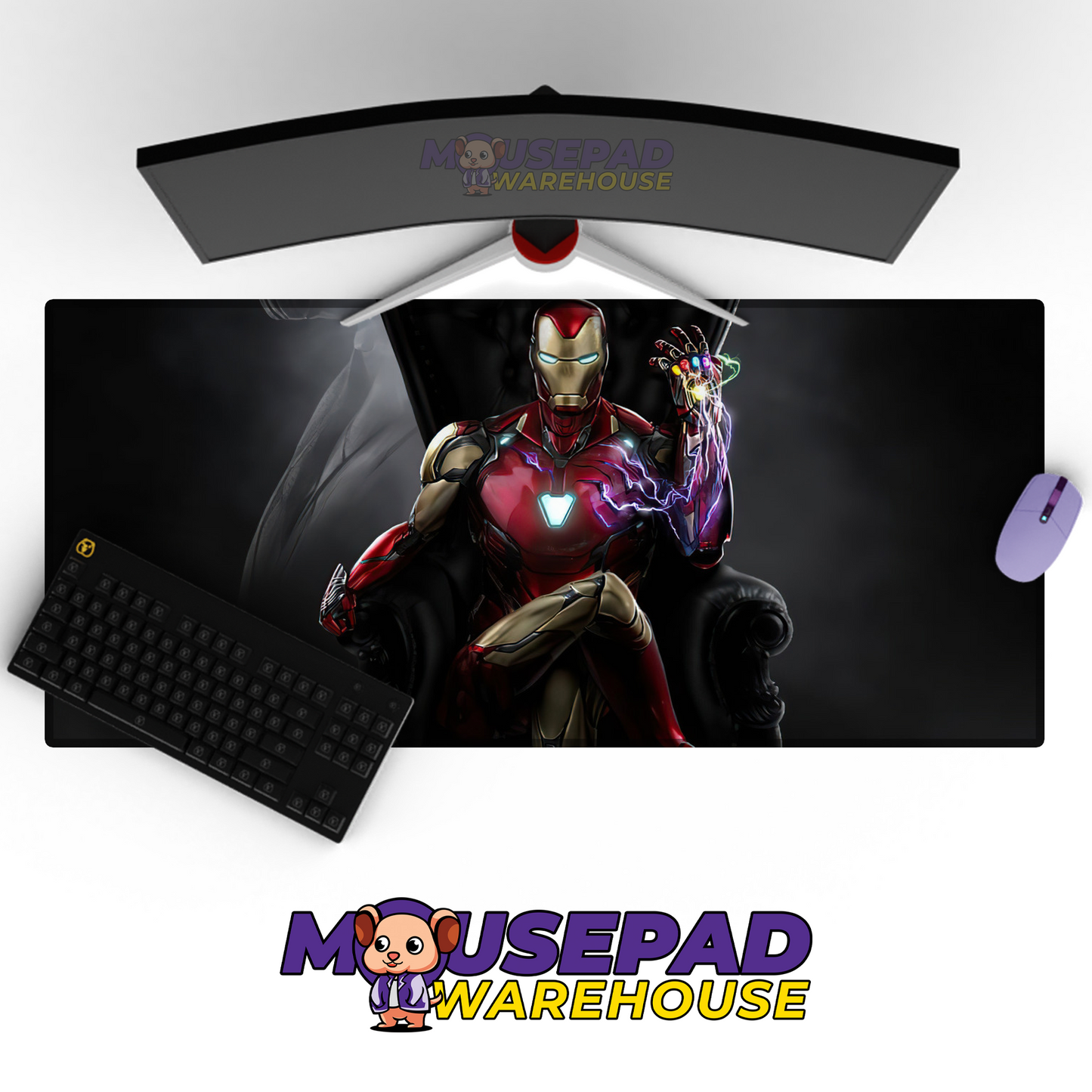 Iron Man V5 Mousepad Mockup