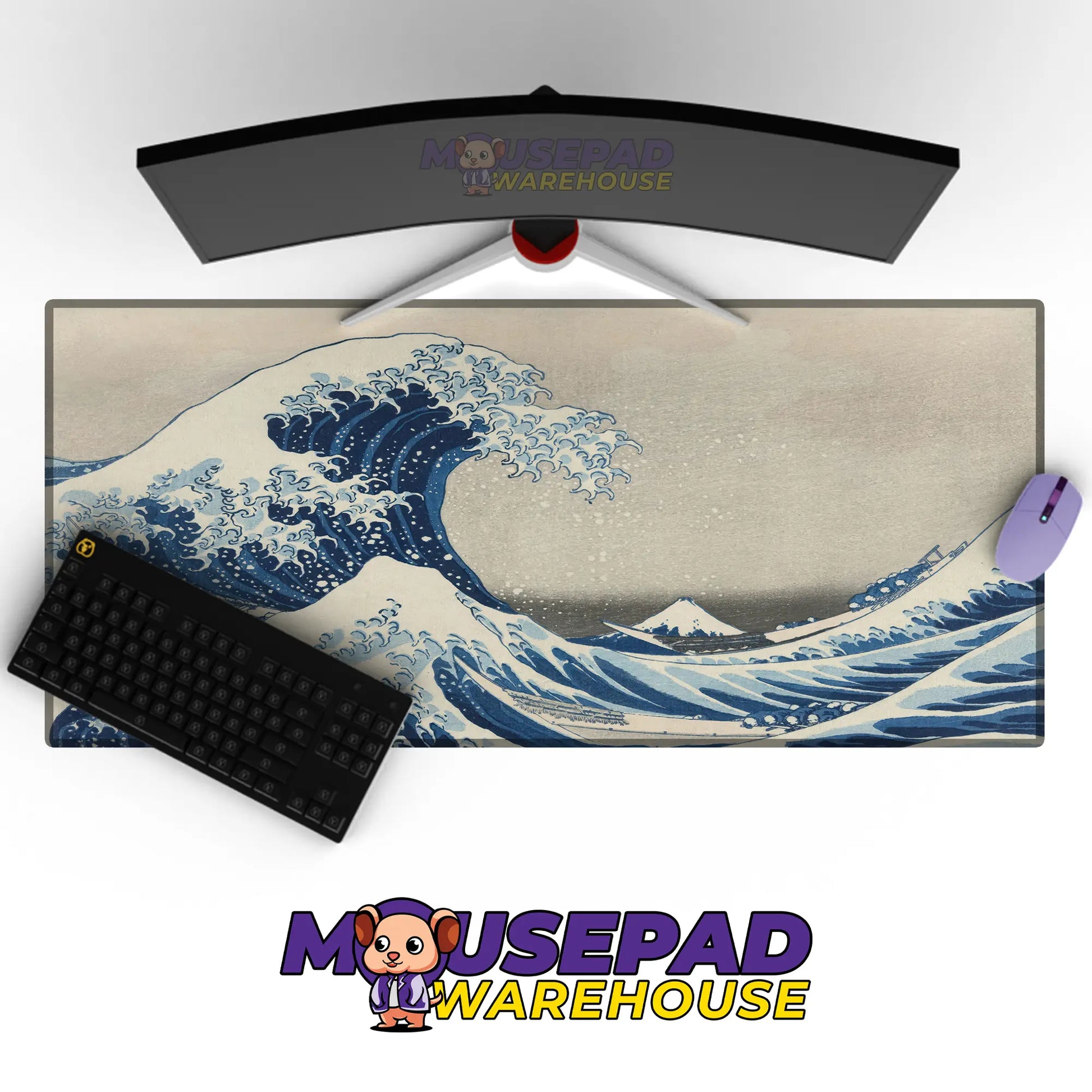 Japanese Design Mousepad 38864 MousepadWarehouse.com