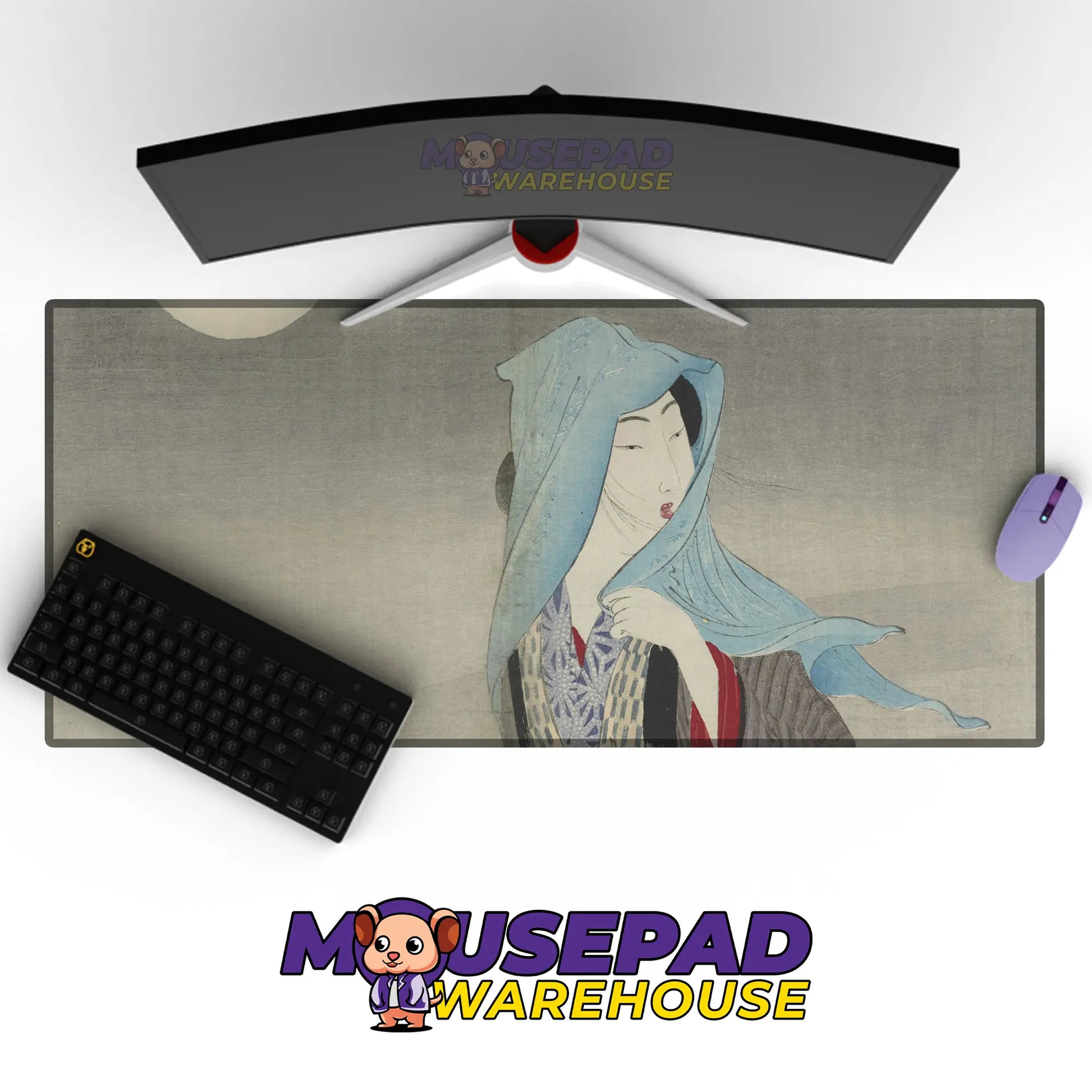 Japanese Design Mousepad 38874 MousepadWarehouse.com