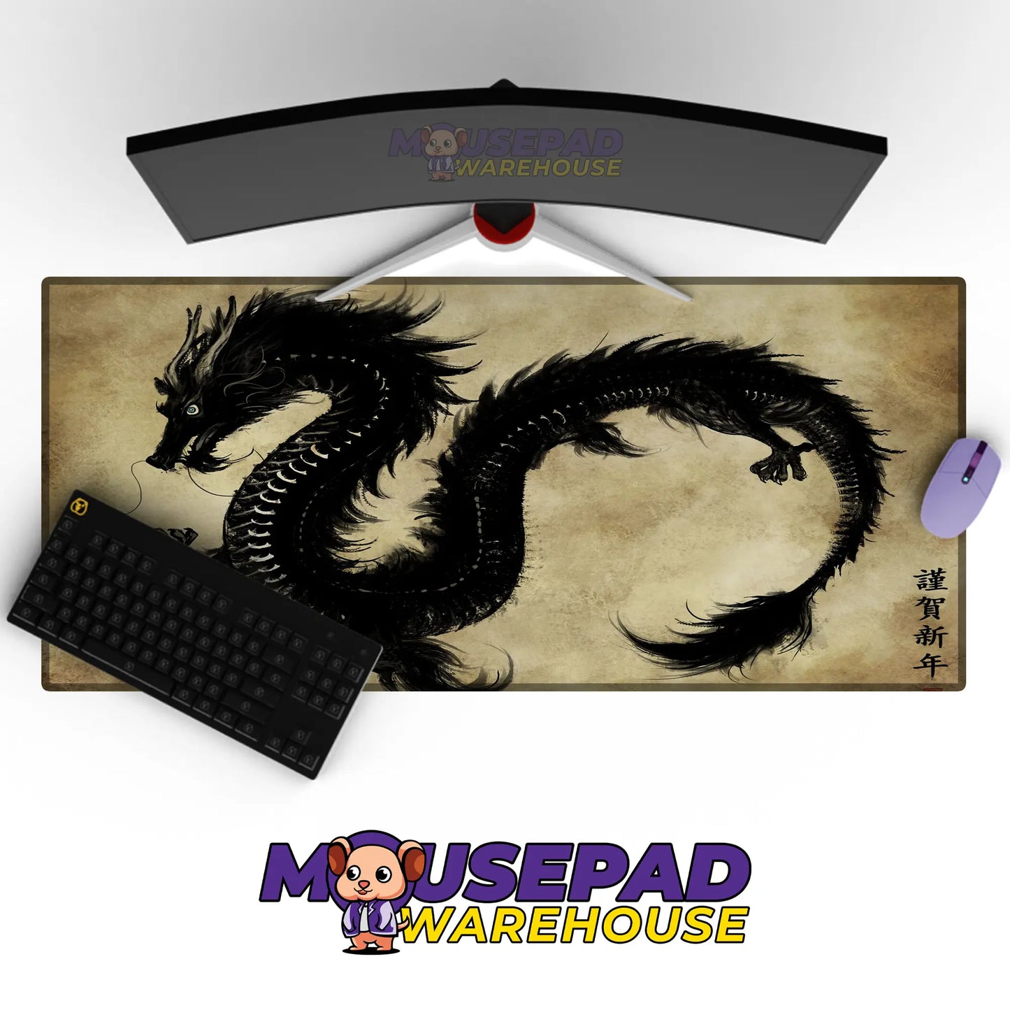 Japanese Design Mousepad 38906 MousepadWarehouse.com