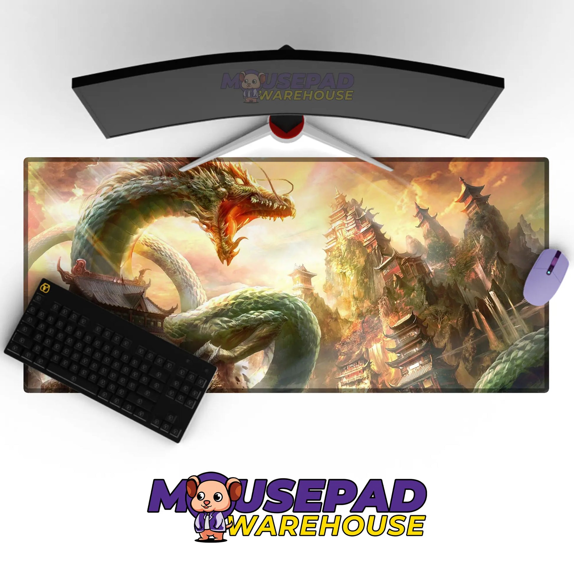 Japanese Design Mousepad 38907 MousepadWarehouse.com