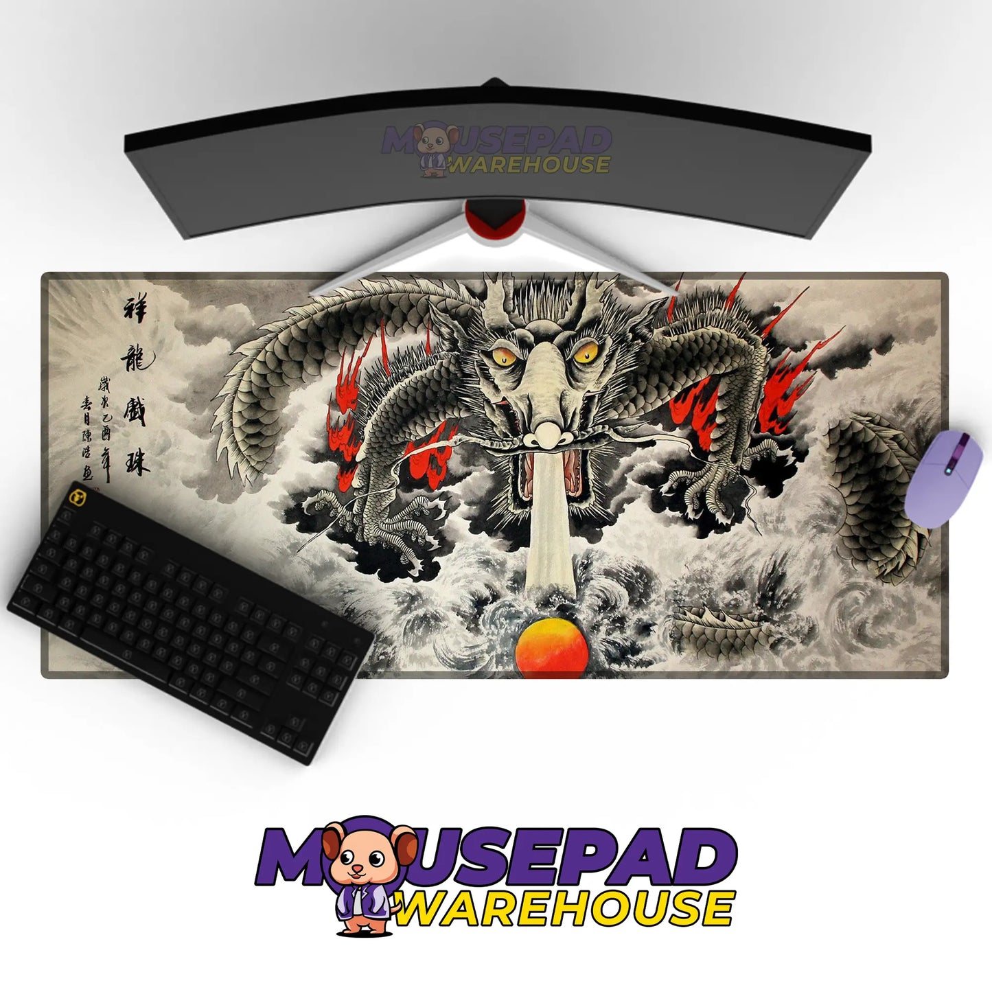 Japanese Design Mousepad 38908 MousepadWarehouse.com