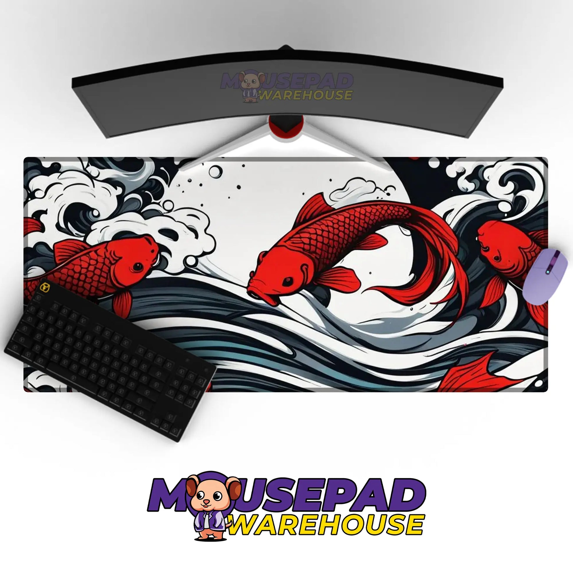 Japanese Design Mousepad 38910 MousepadWarehouse.com