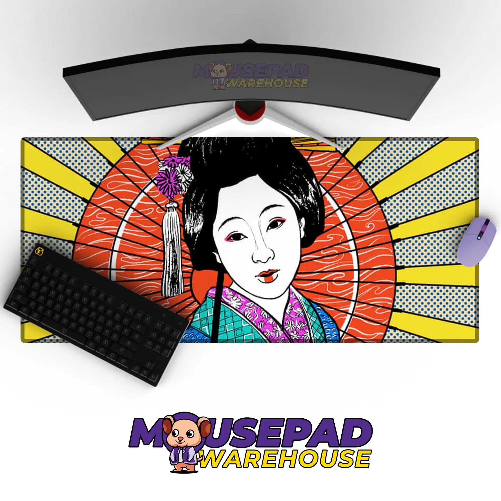 Japanese Design Mousepad 38913 MousepadWarehouse.com