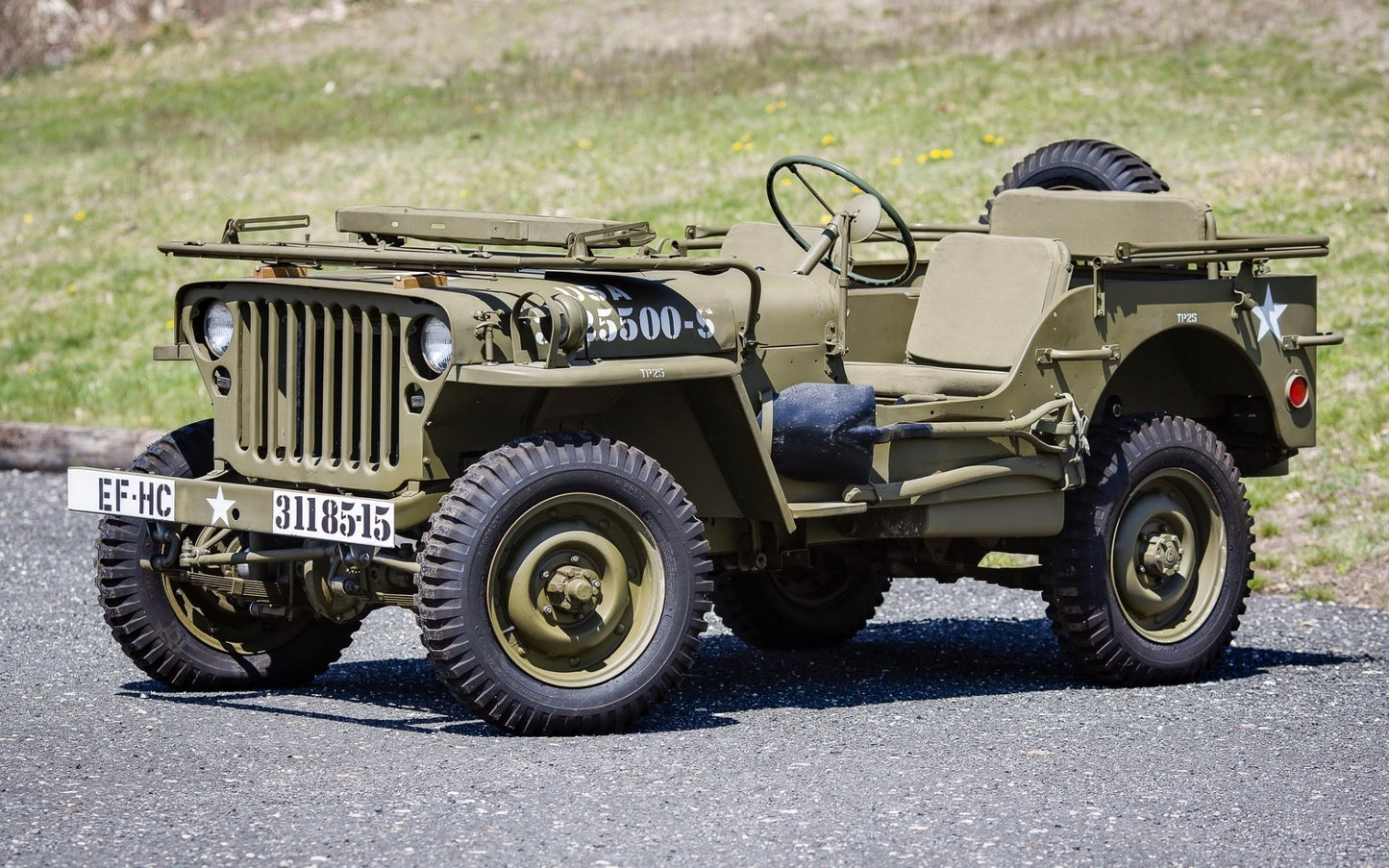 Jeep Willys MB V1 Mousepad Deskmat