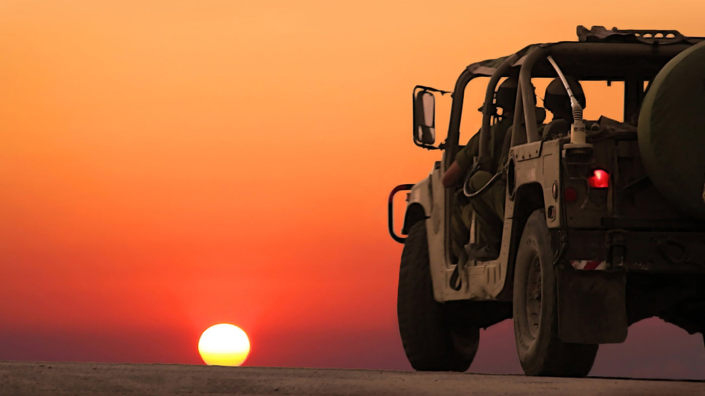 Jeep Willys MB V8 Mousepad Deskmat