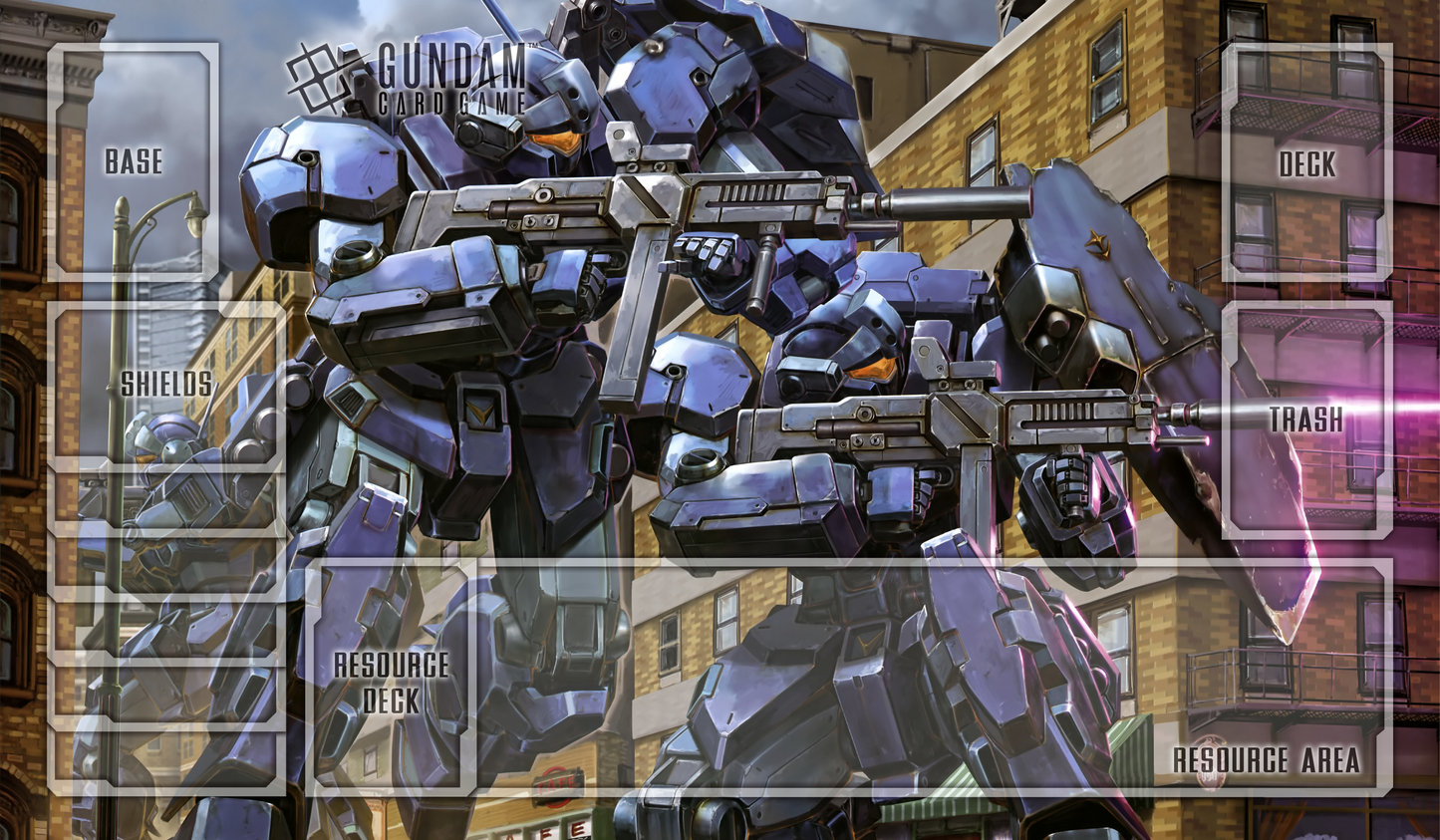 Jesta V2 Gundam TCG Playmat