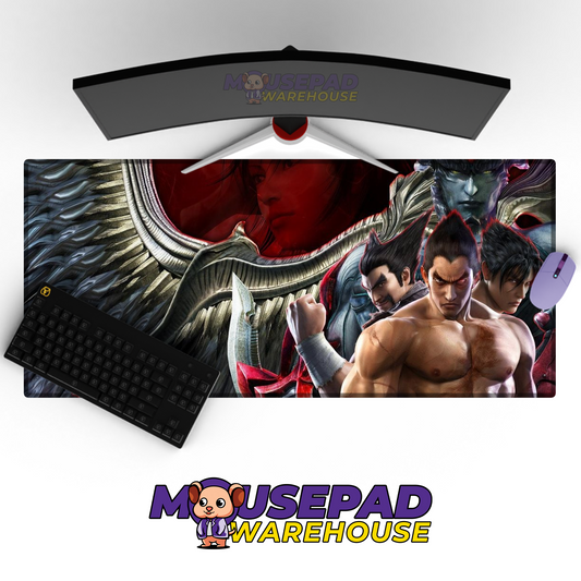 Jin Kazama Tekken V11 Mousepad Mockup