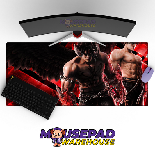 Jin Kazama Tekken V13 Mousepad Mockup
