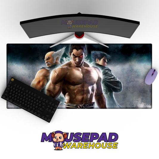 Jin Kazama Tekken V19 Mousepad Mockup