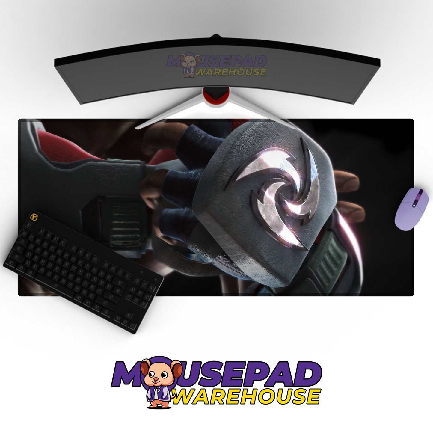 Jin Kazama Tekken V1 Mousepad Mockup