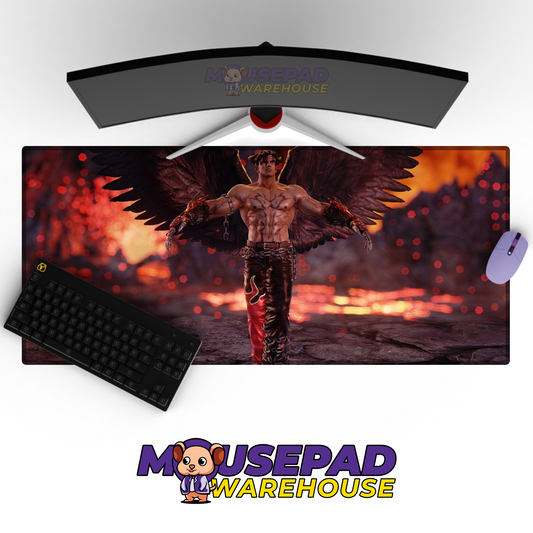 Jin Kazama Tekken V21 Mousepad Mockup