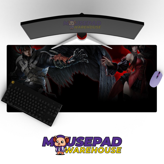 Jin Kazama Tekken V4 Mousepad Mockup