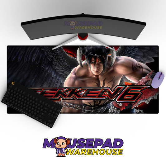 Jin Kazama Tekken V5 Mousepad Mockup