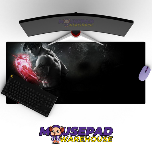 Jin Kazama Tekken V6 Mousepad Mockup