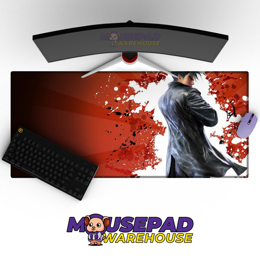 Jin Kazama Tekken V7 Mousepad Mockup