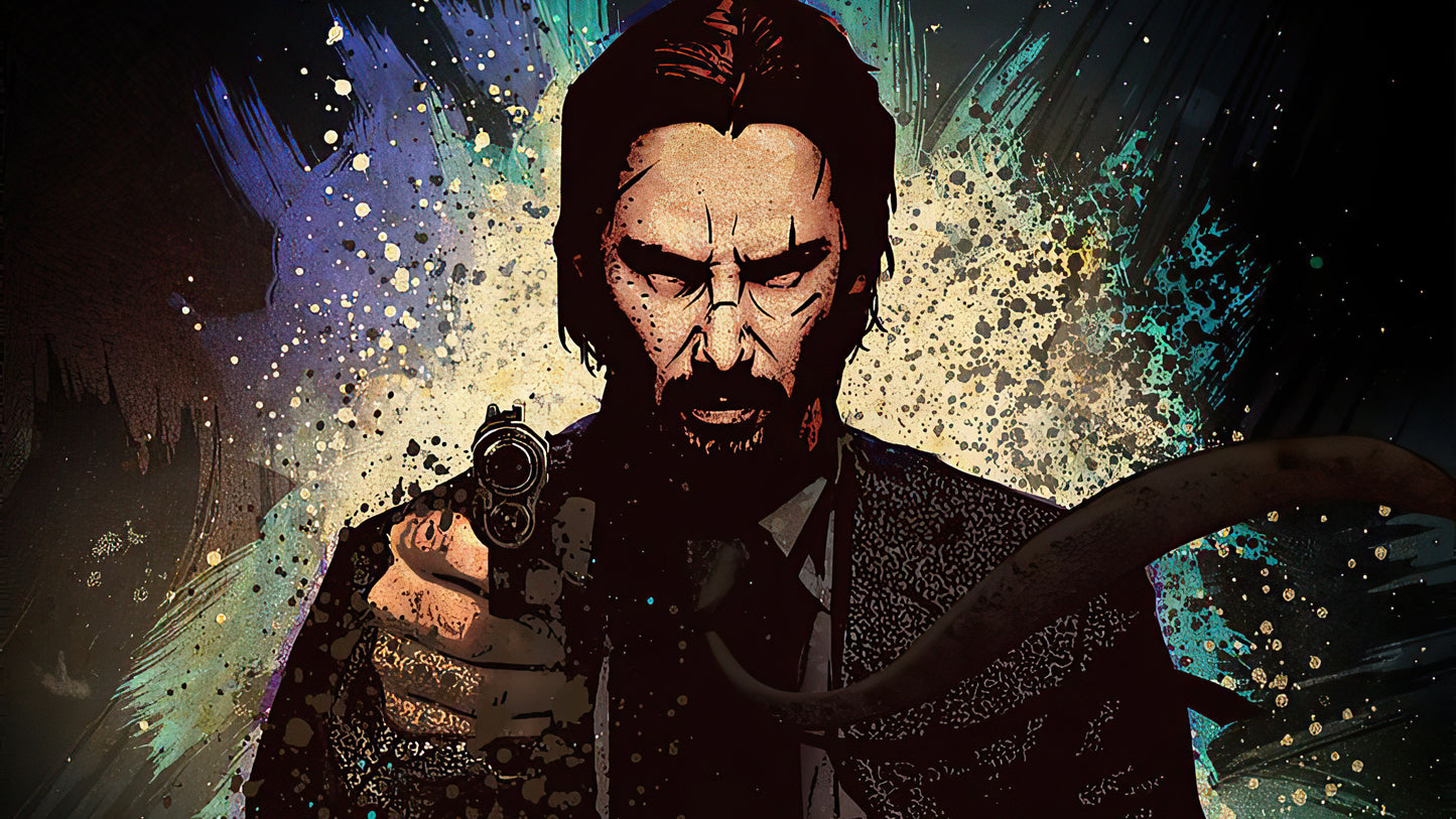 John Wick V11 Mousepad