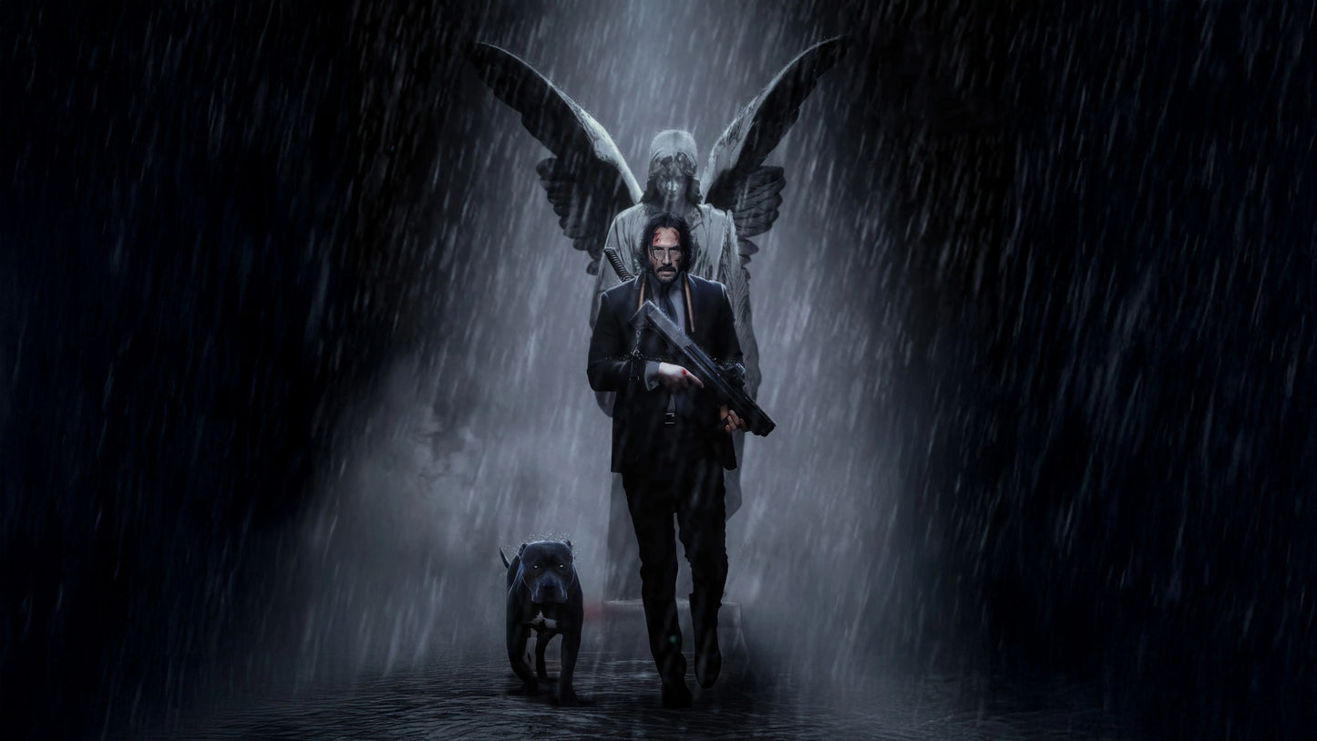 John Wick V17 Mousepad