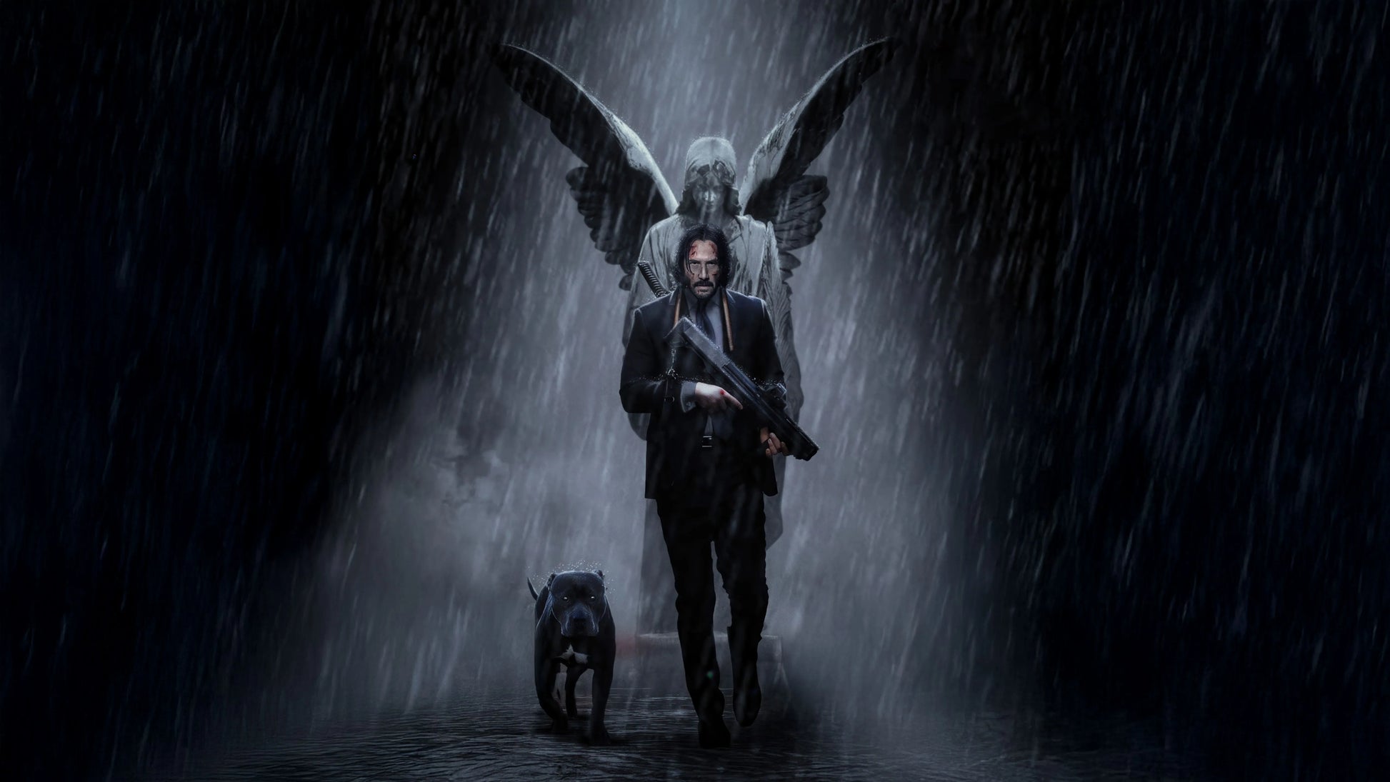 John Wick V17 Mousepad