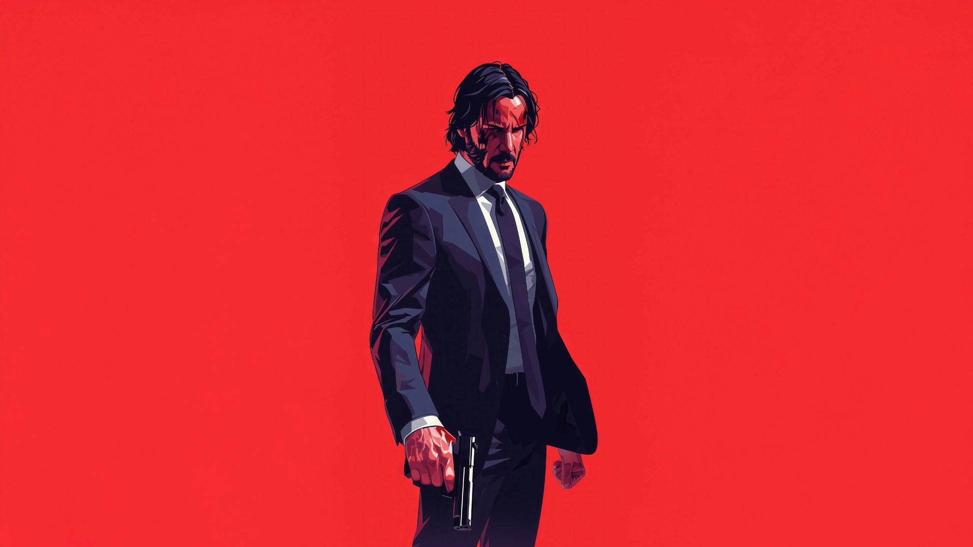 John Wick V21 Mousepad