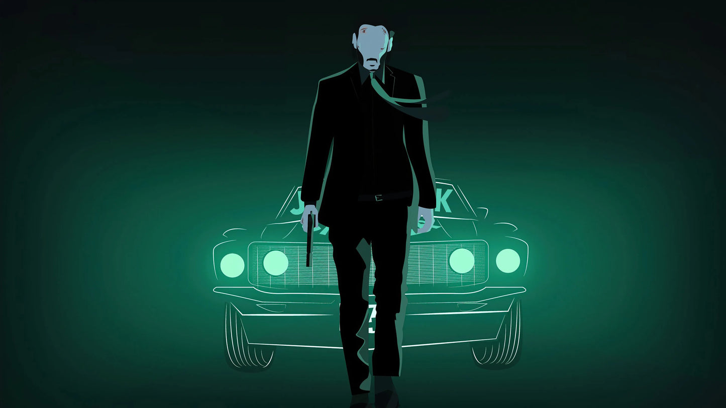 John Wick V22 Mousepad