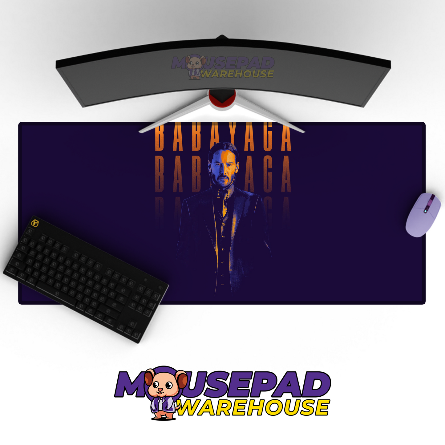 John Wick V23 Mousepad Mockup
