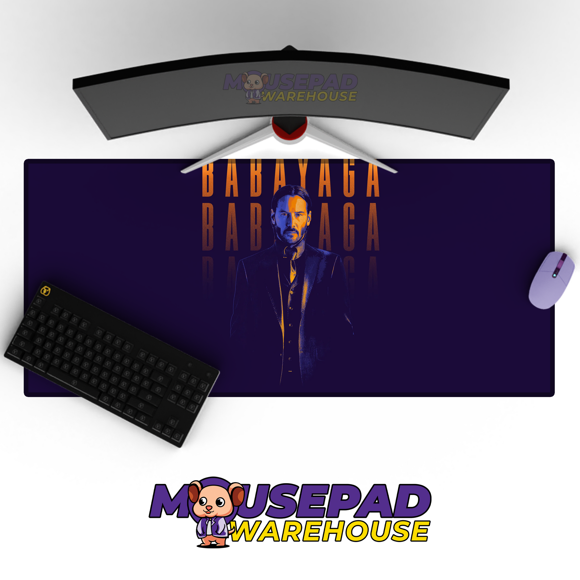 John Wick V23 Mousepad Mockup