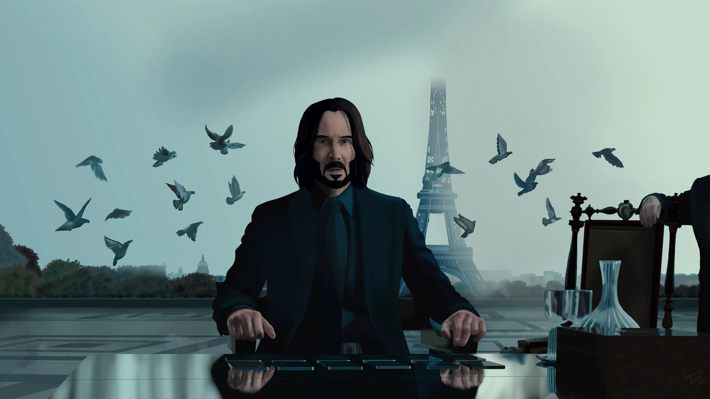 John Wick V24 Mousepad