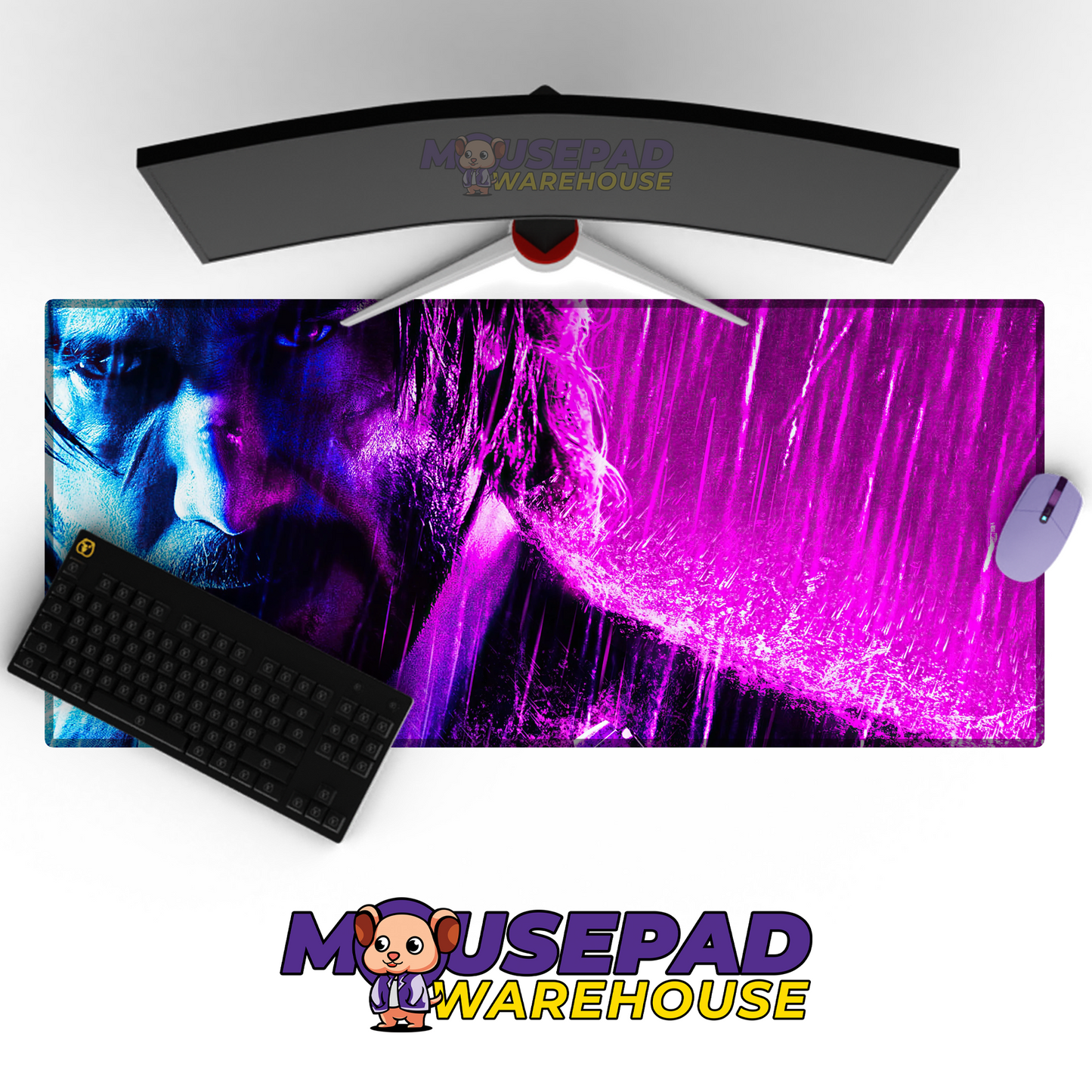 John Wick V27 Mousepad Mockup