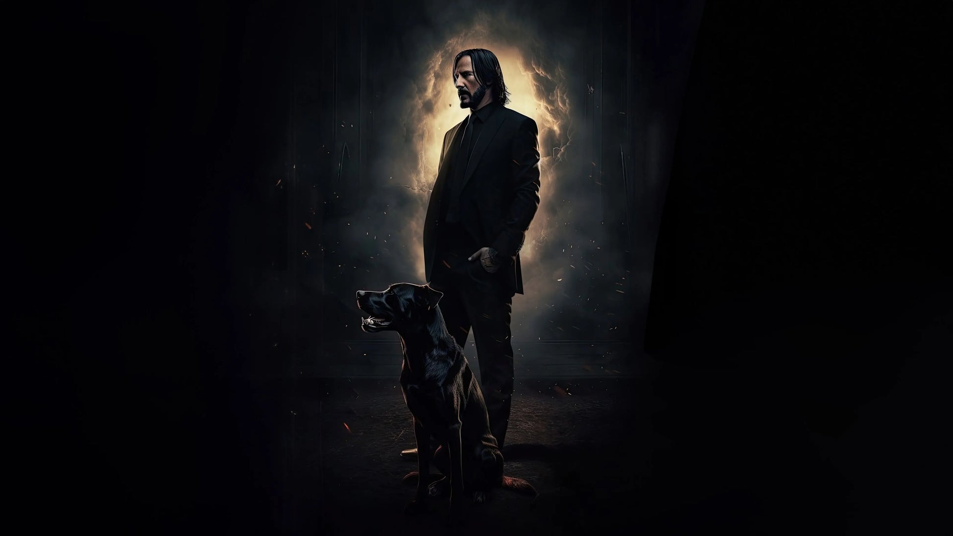 John Wick V28 Mousepad