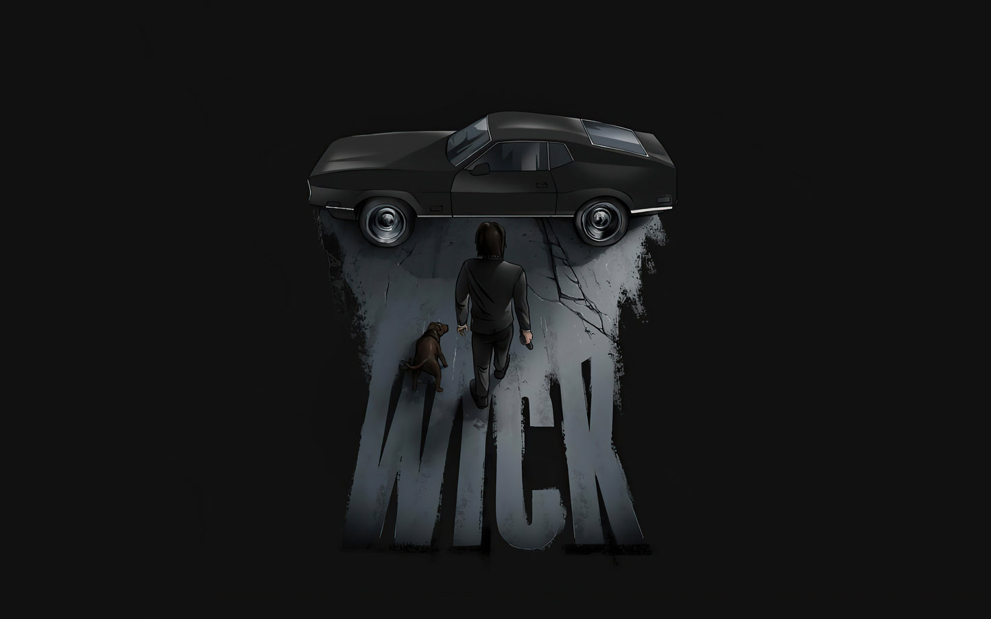 John Wick V2 Mousepad